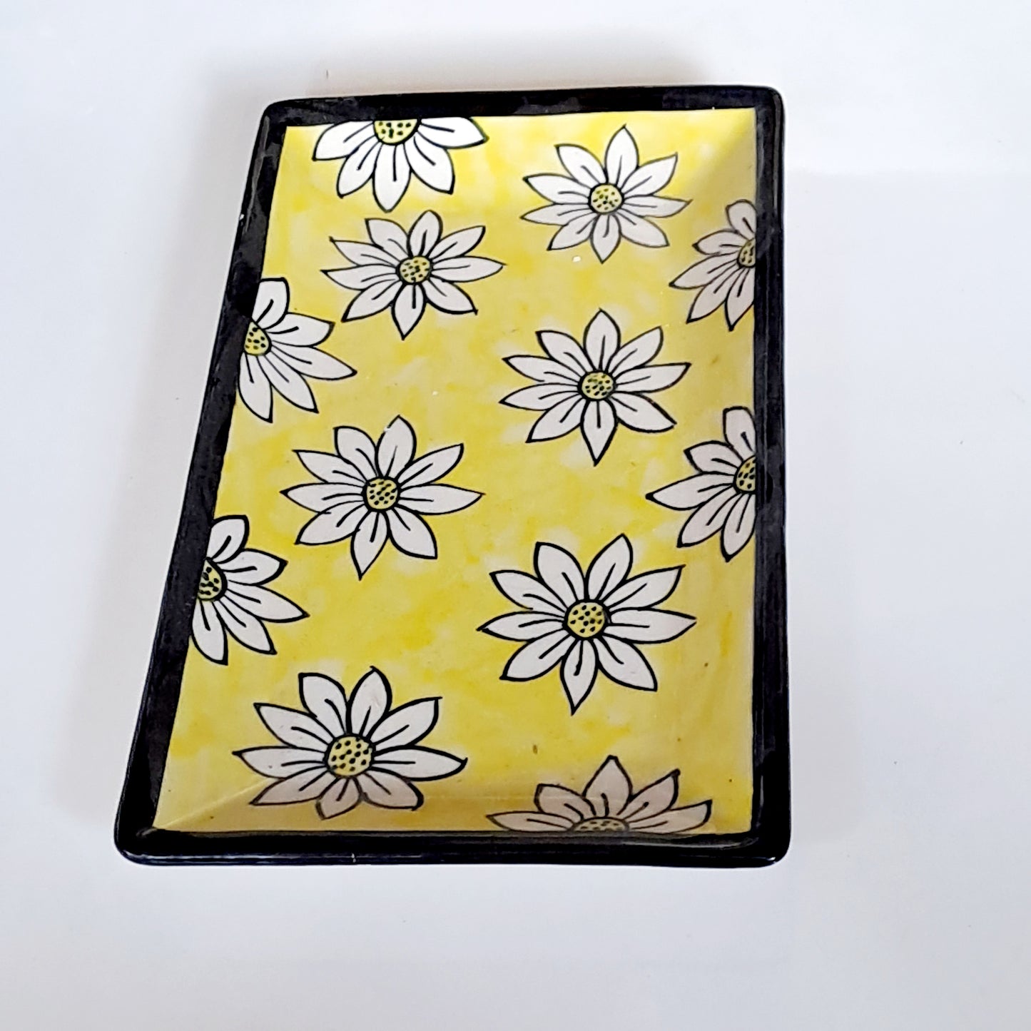 CERAMIC YELLOW PLATTER