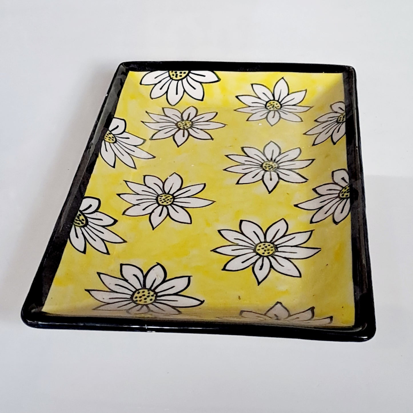 CERAMIC YELLOW PLATTER
