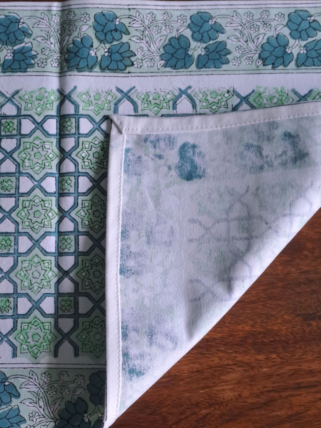 HANDBLOCK PRINT TABLE RUNNER