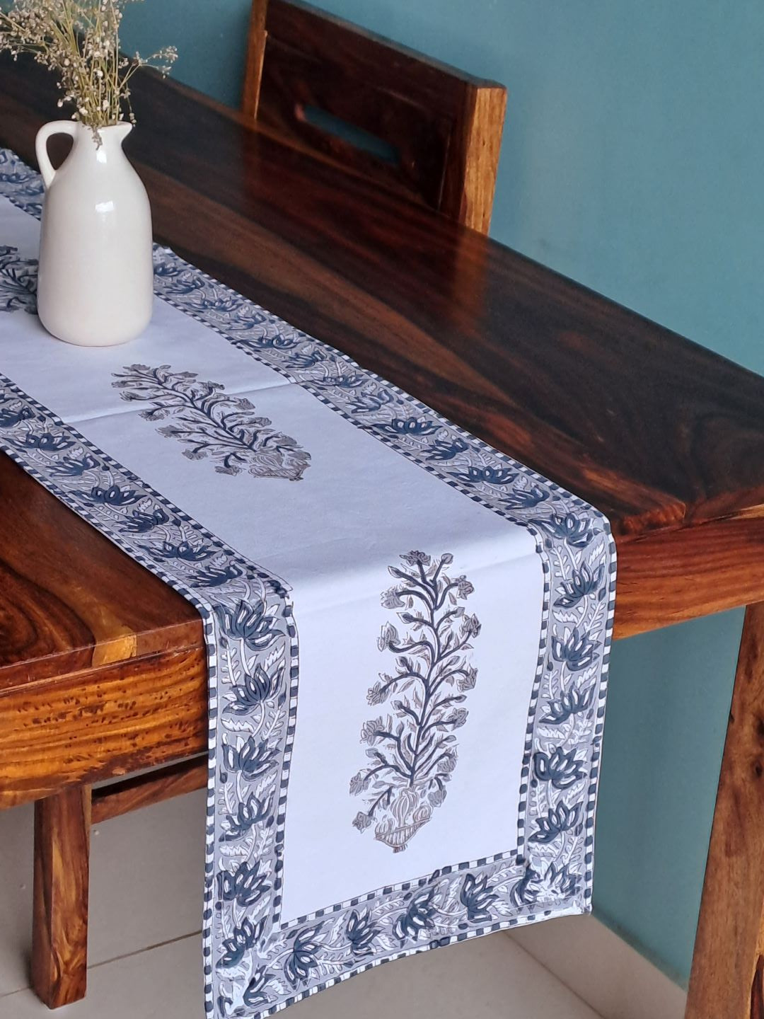 HANDBLOCK PRINT TABLE RUNNER