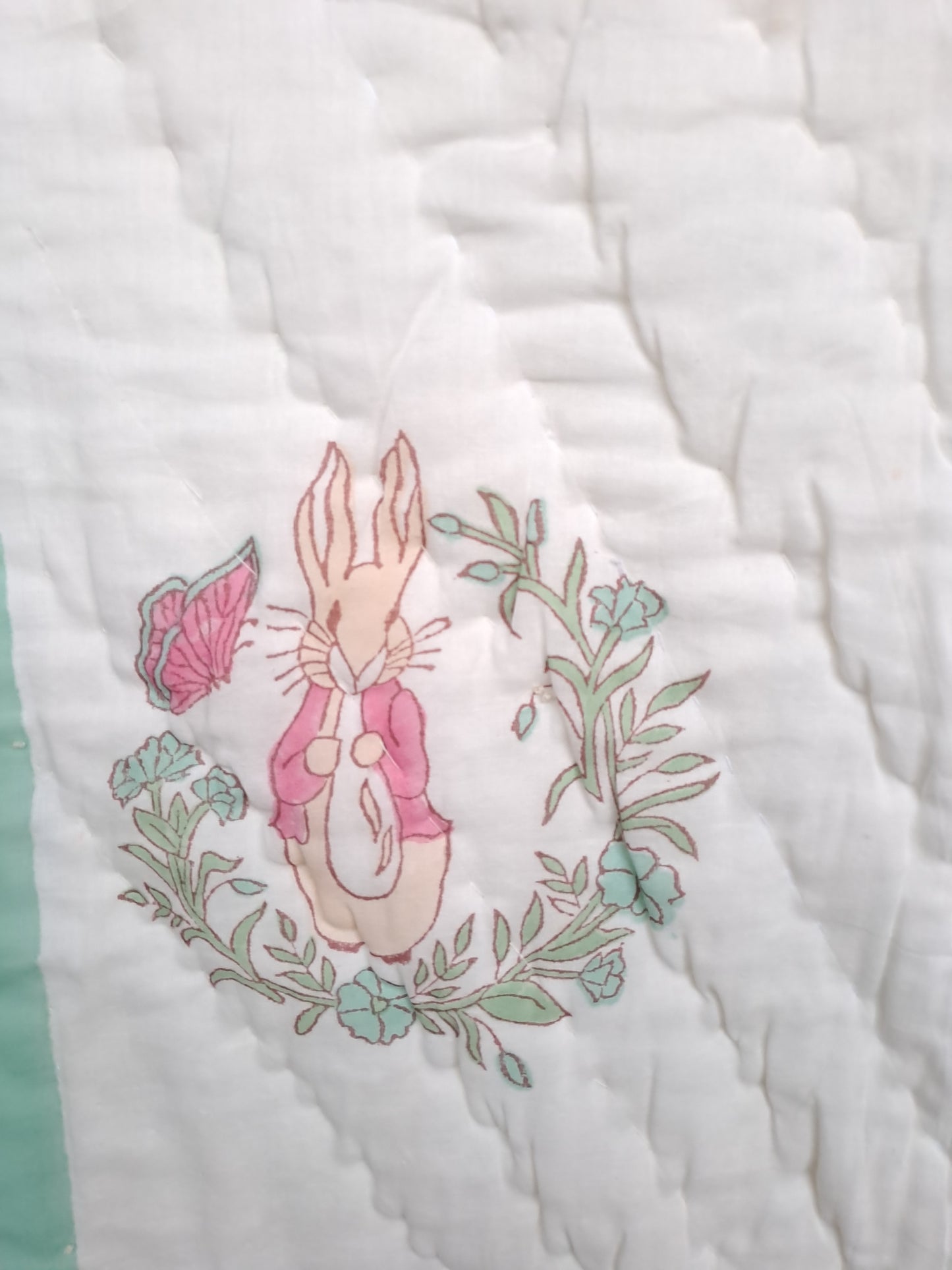 REMIUM QUALITY HAND BLOCK PRINT BABY QUILT