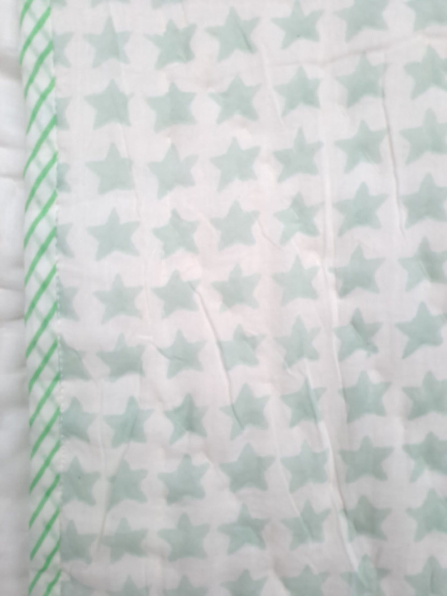 REMIUM QUALITY HAND BLOCK PRINT BABY QUILT