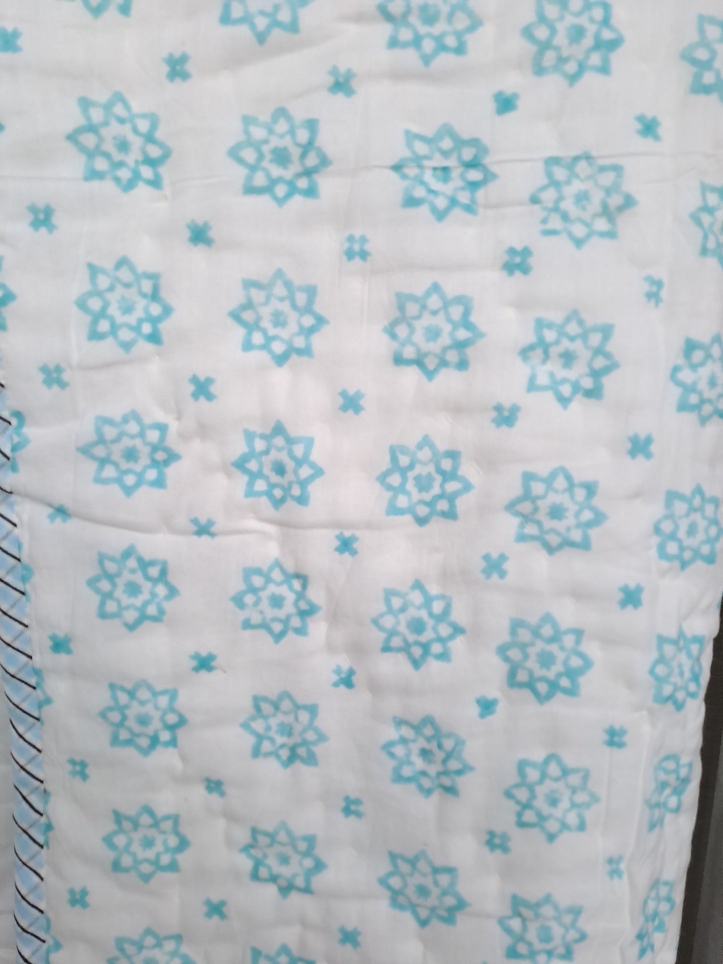PREMIUM QUALITY HAND BLOCK PRINT BABY QUILT
