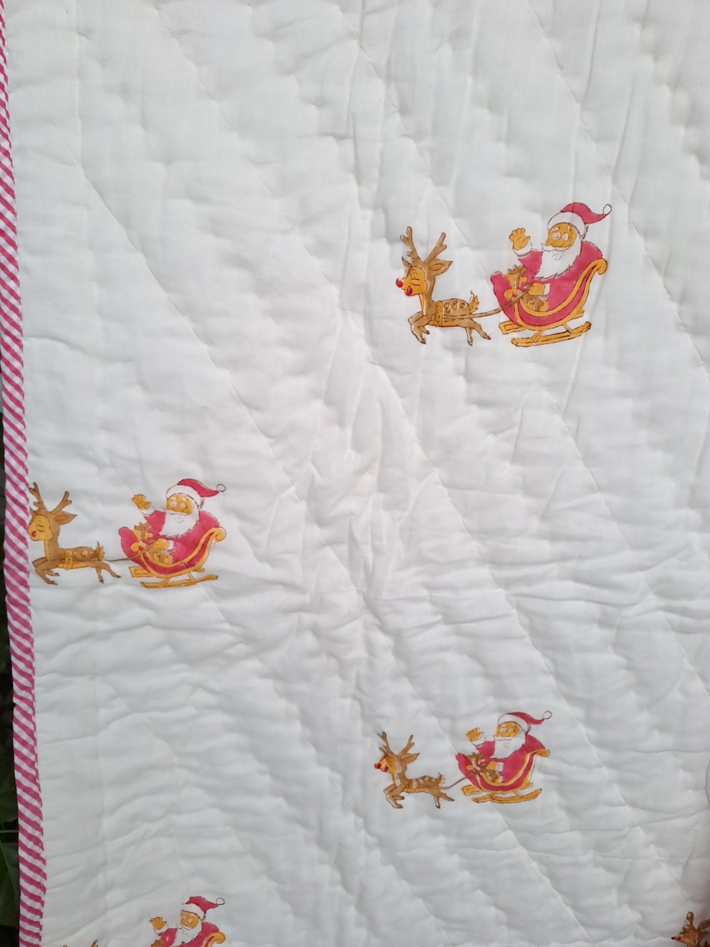 PREMIUM QUALITY HAND BLOCK PRINT BABY QUILT