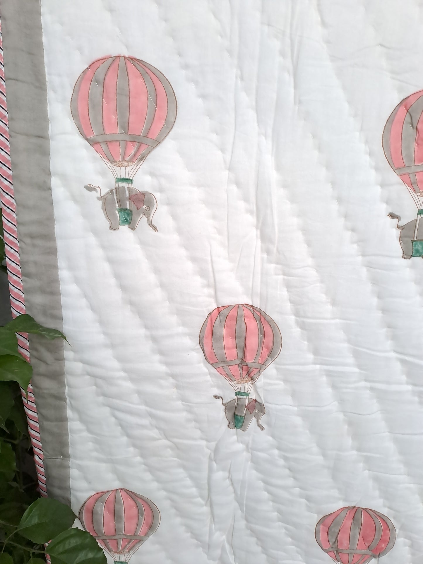 PREMIUM QUALITY HAND BLOCK PRINT BABY QUILT