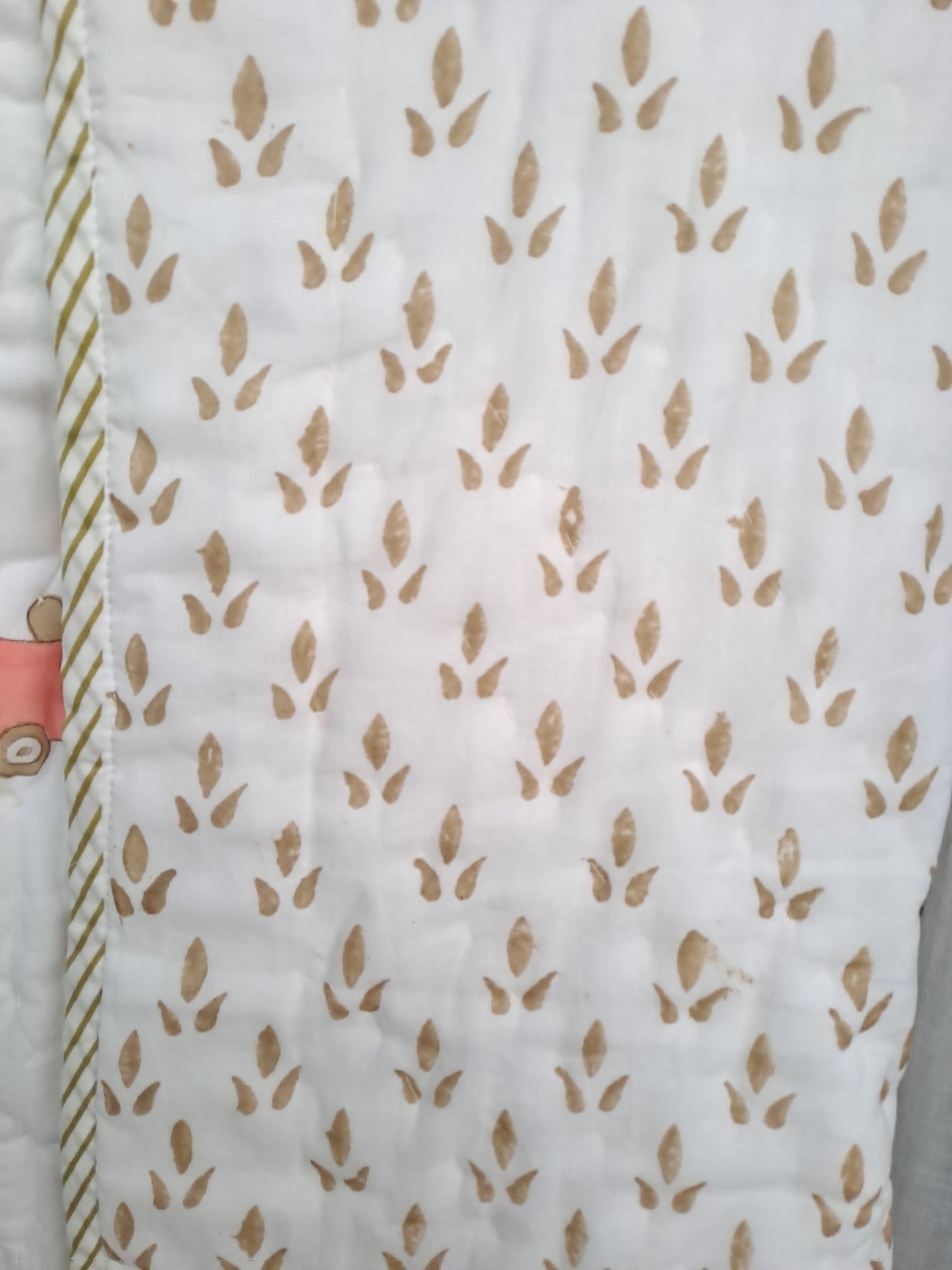 PREMIUM QUALITY HAND BLOCK PRINT BABY QUILT