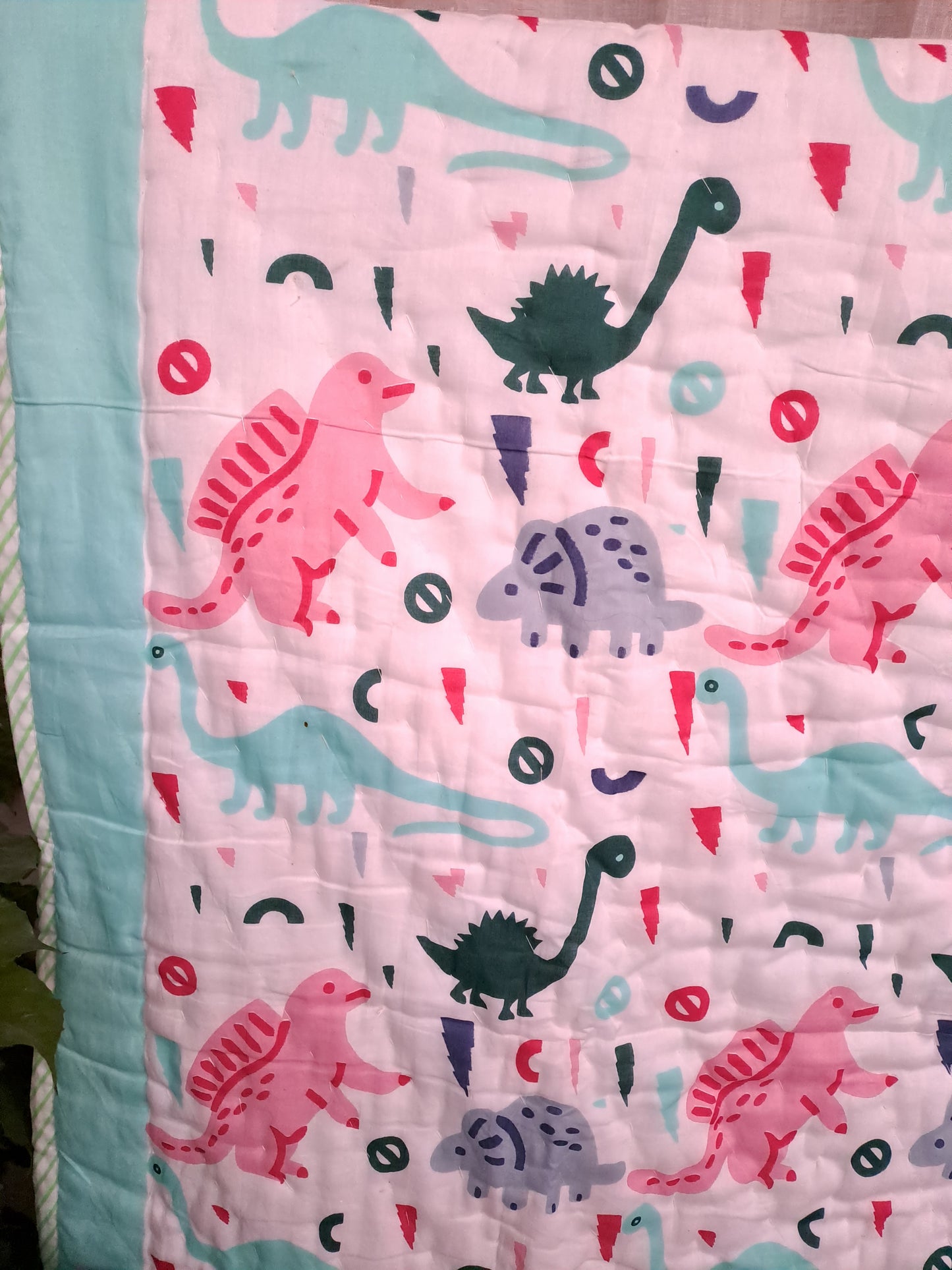 PREMIUM QUALITY HAND BLOCK PRINT BABY QUILT