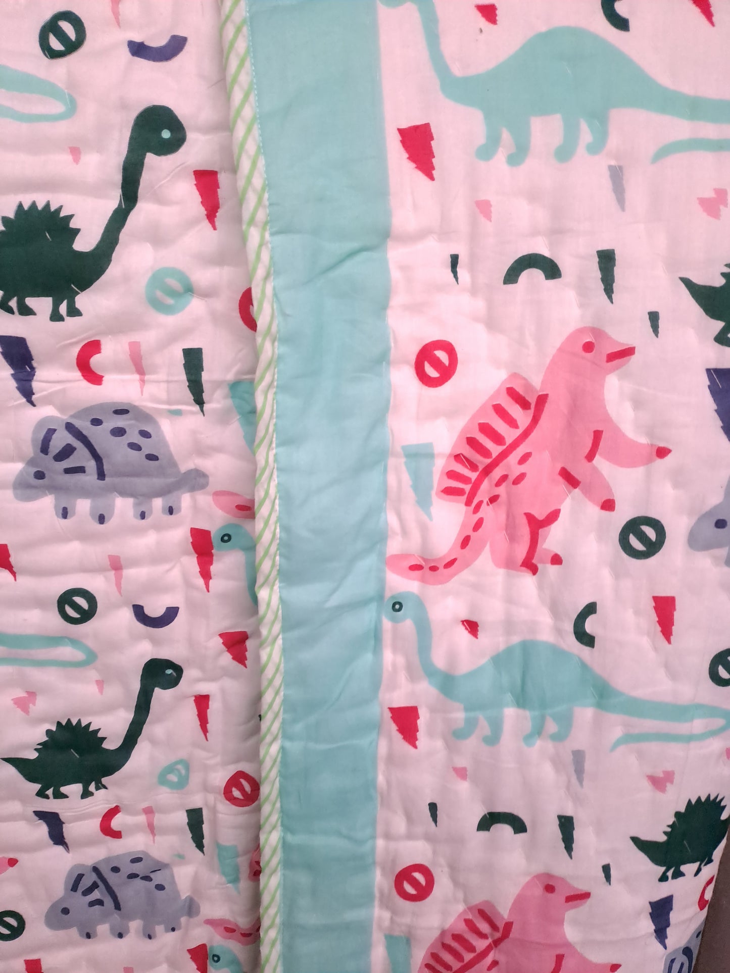 PREMIUM QUALITY HAND BLOCK PRINT BABY QUILT