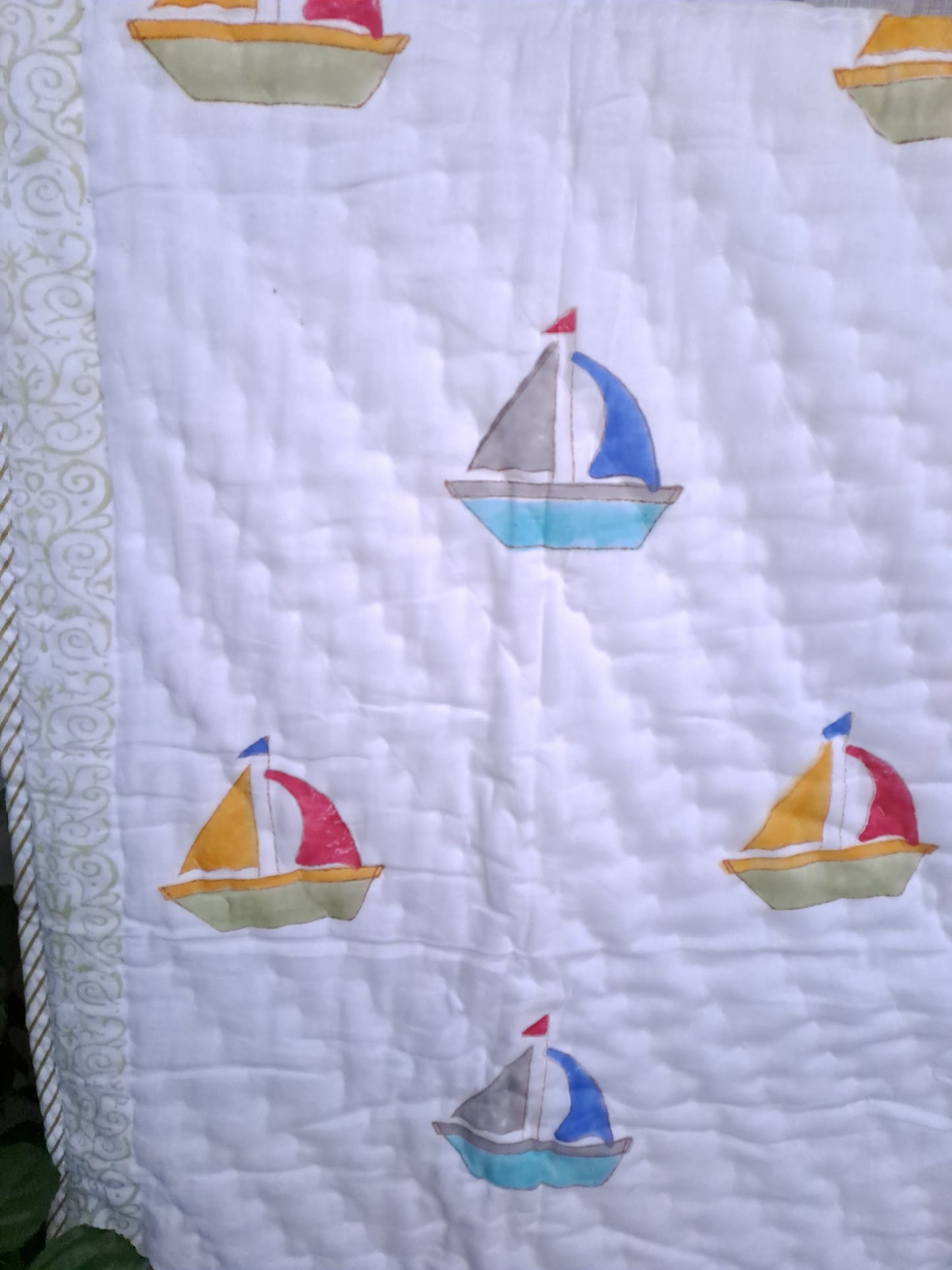 PREMIUM QUALITY HAND BLOCK PRINT BABY QUILT