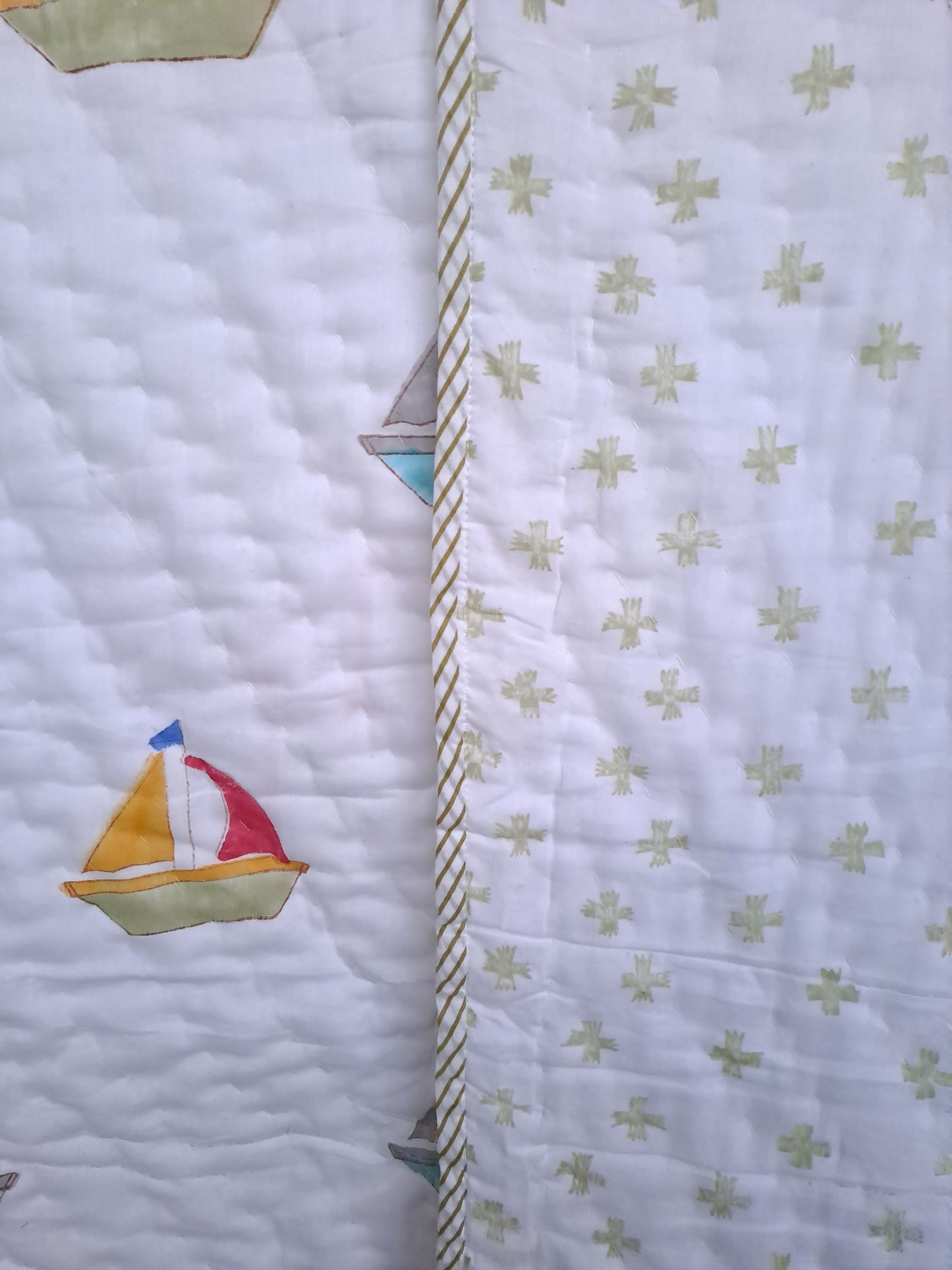 PREMIUM QUALITY HAND BLOCK PRINT BABY QUILT