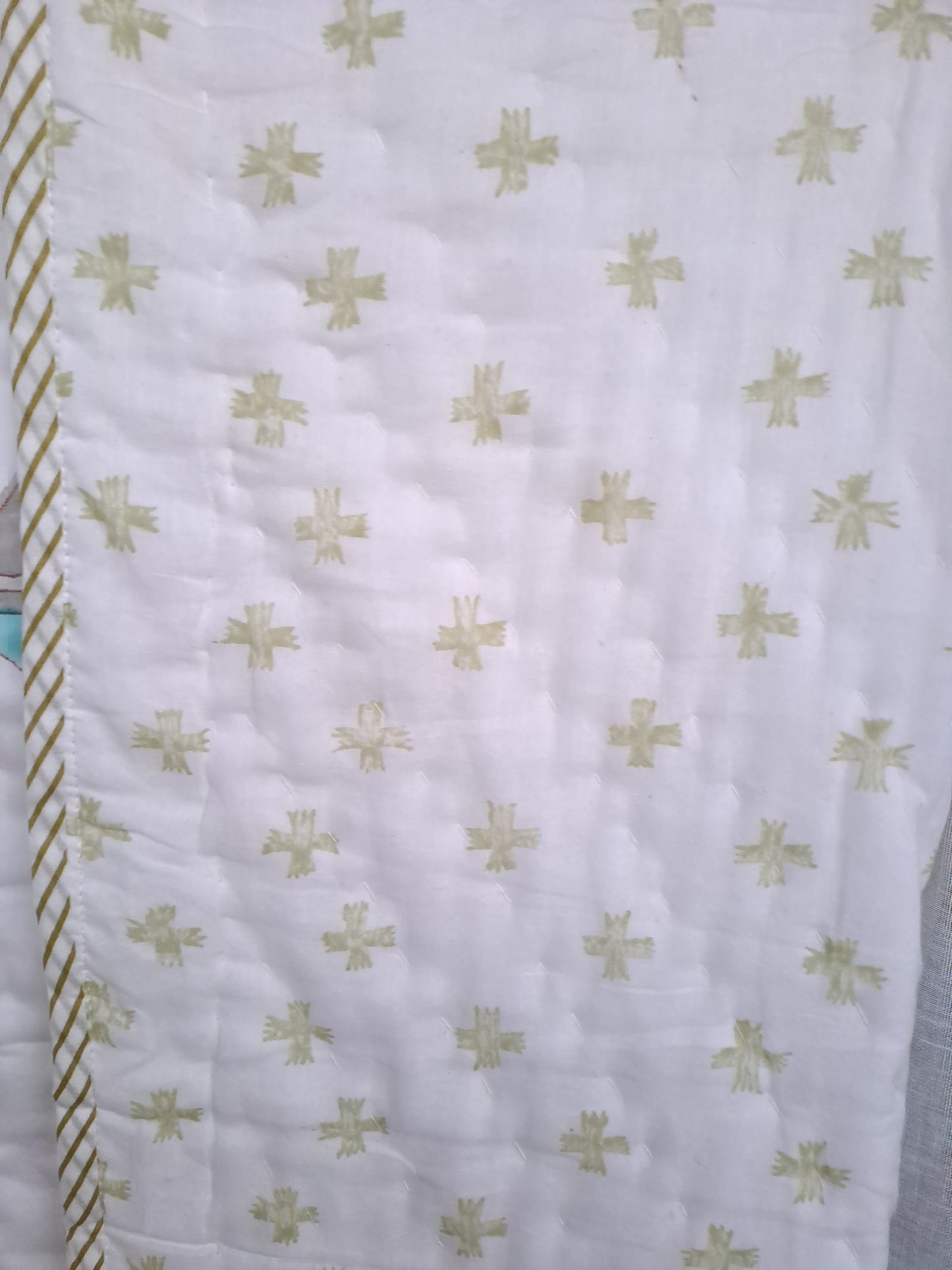 PREMIUM QUALITY HAND BLOCK PRINT BABY QUILT