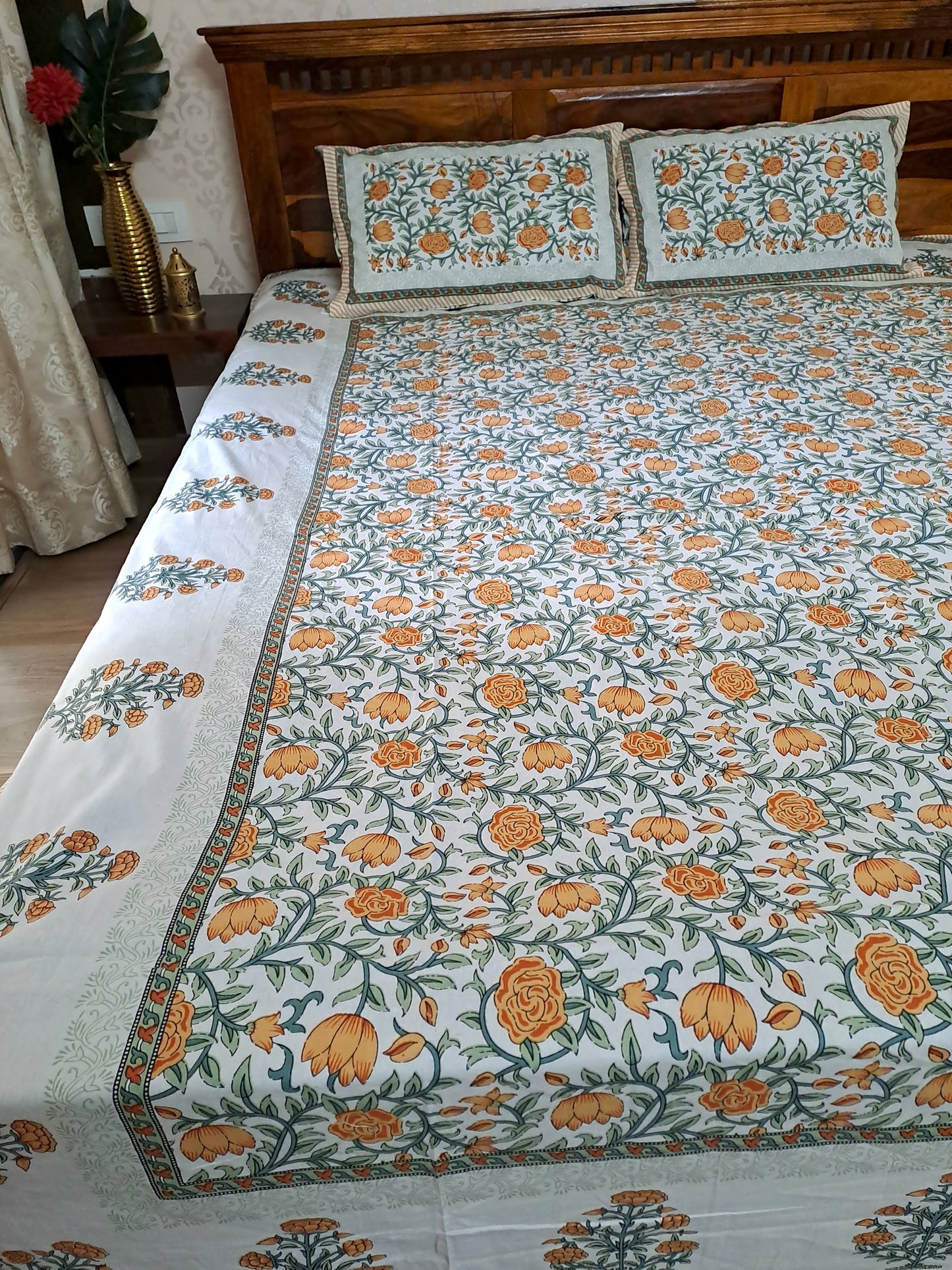 PRINTED DOUBLE BEDSHEET