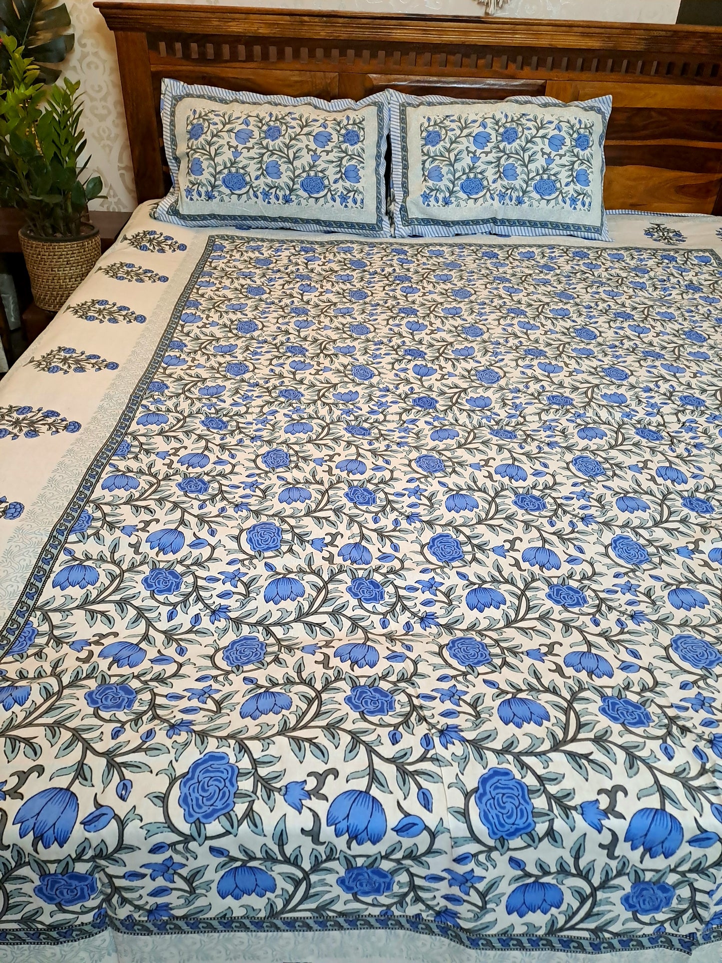 PRINTED DOUBLE BEDSHEET