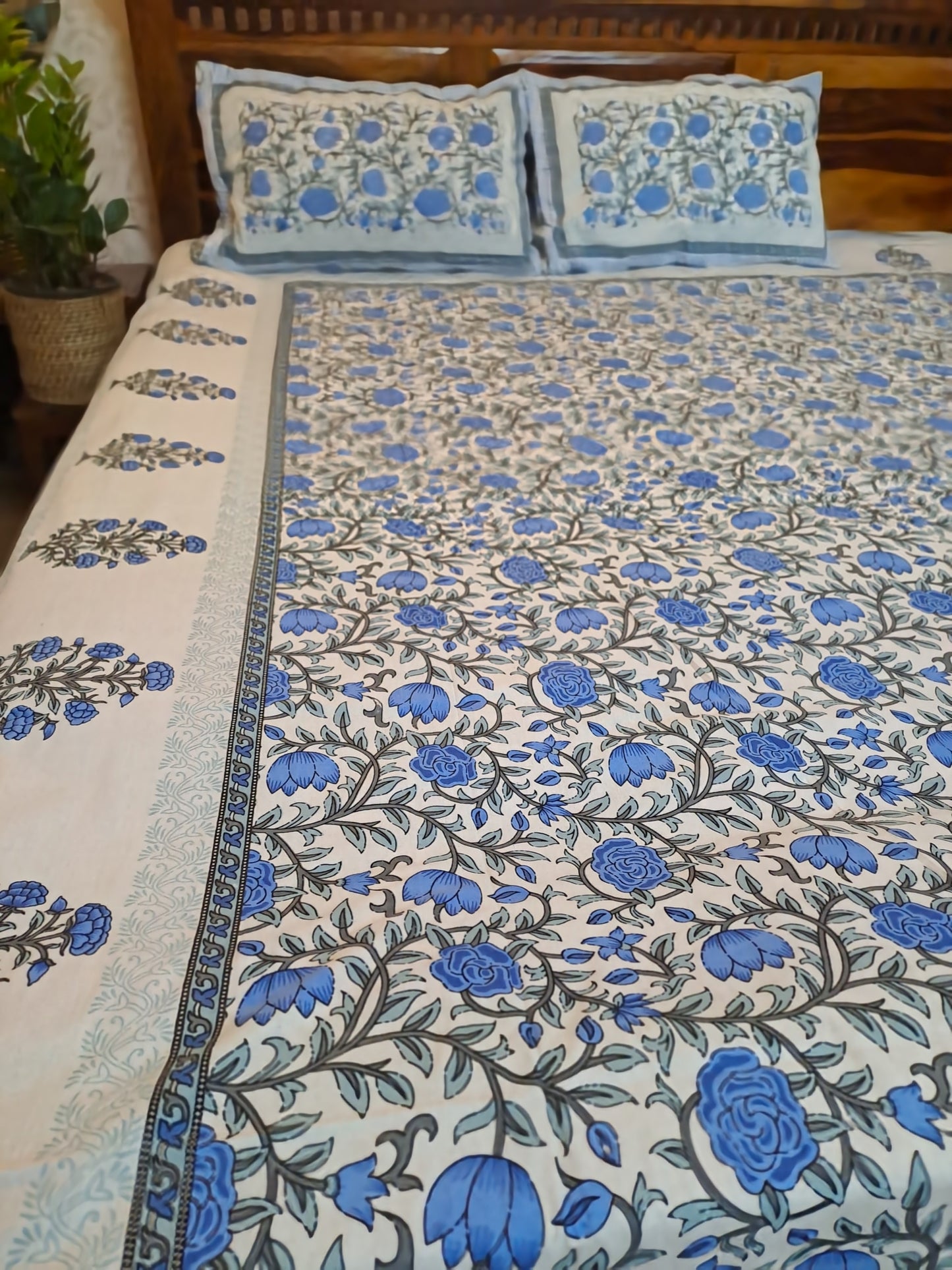 PRINTED DOUBLE BEDSHEET
