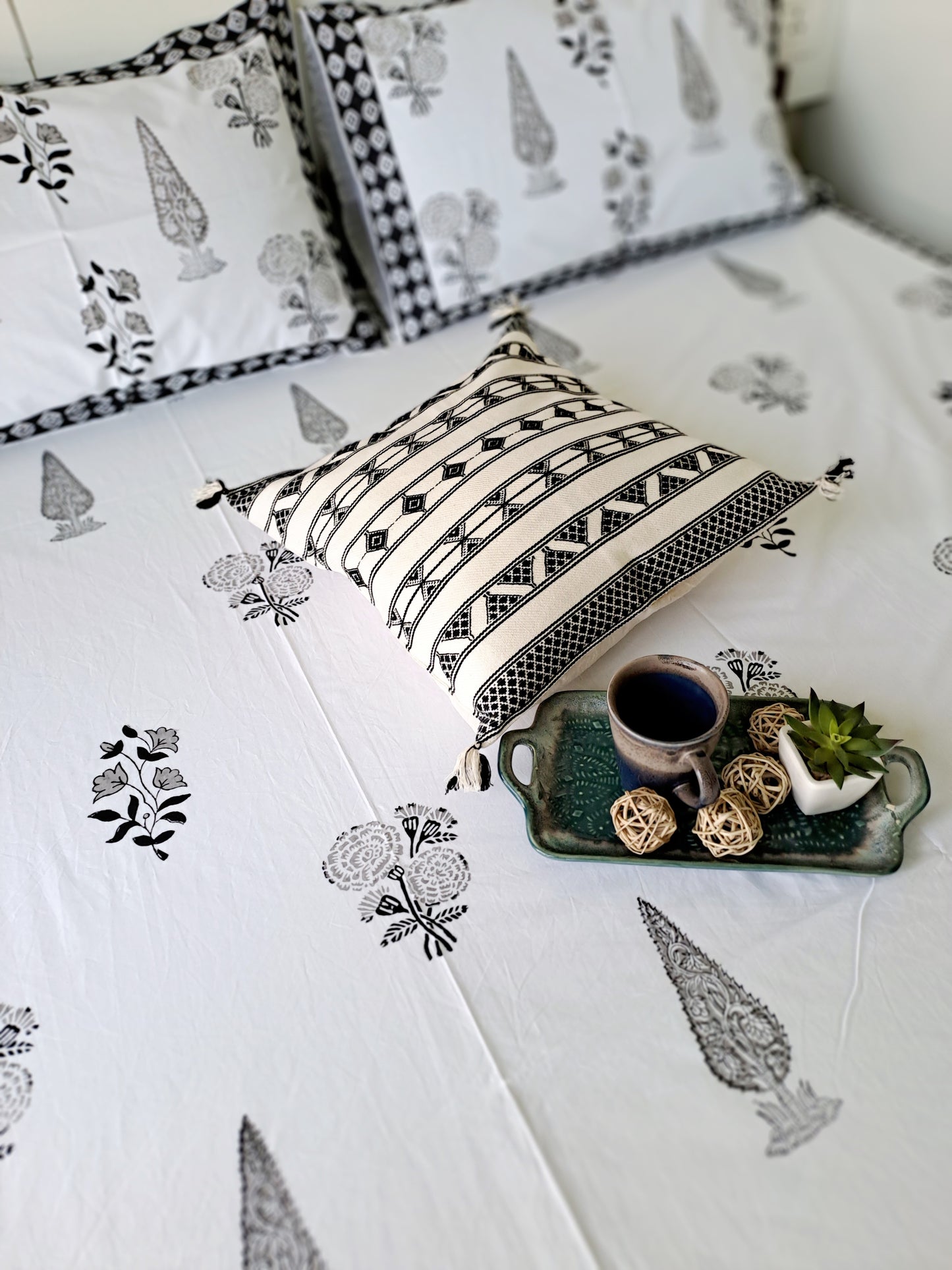 HANDBLOCK PRINT BEDSHEET
