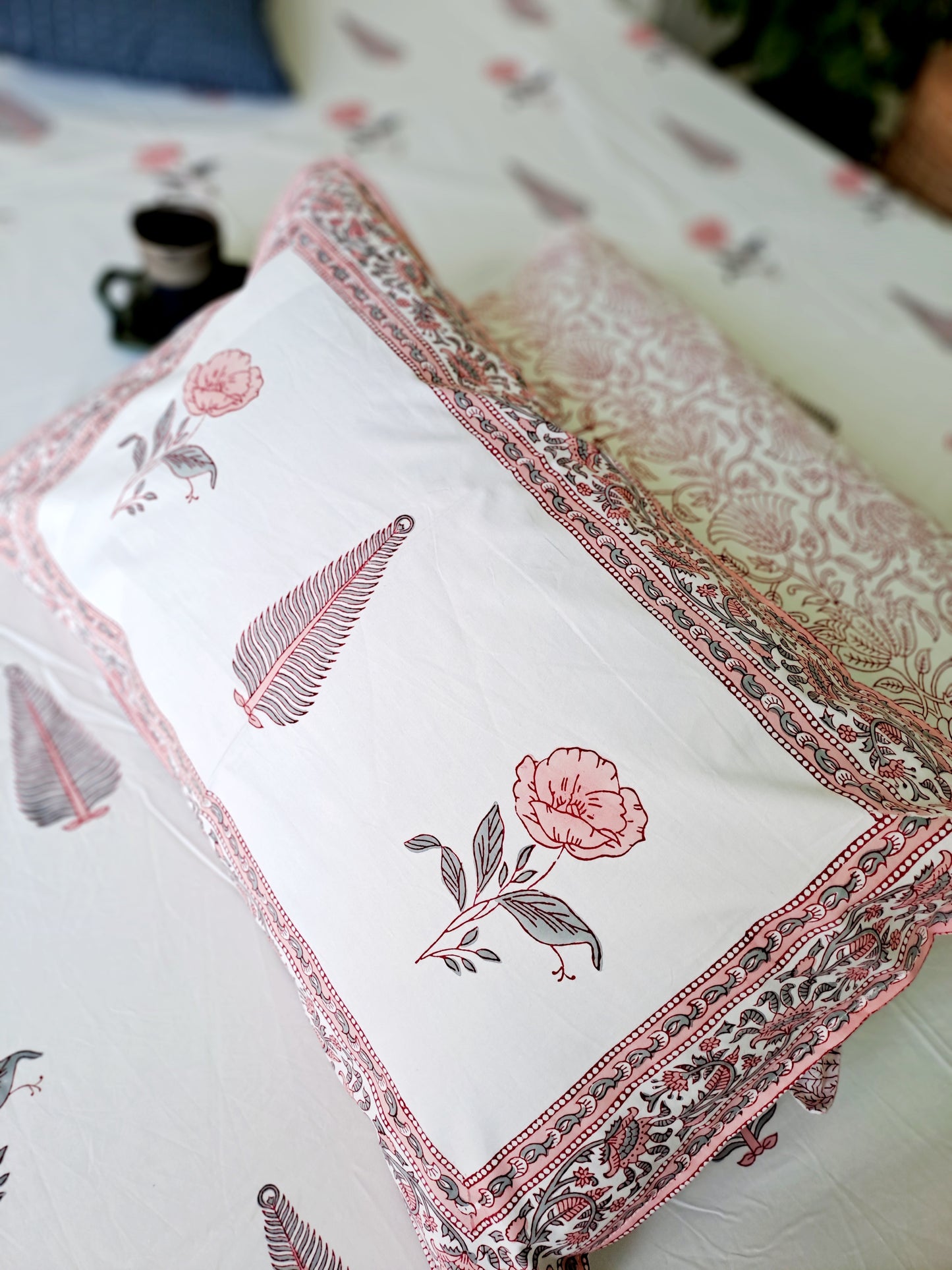 HANDBLOCK PRINT BEDSHEET