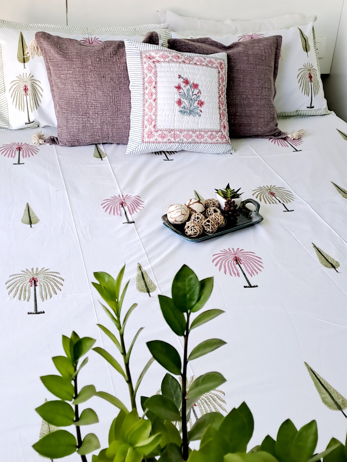 HANDBLOCK PRINT BEDSHEET