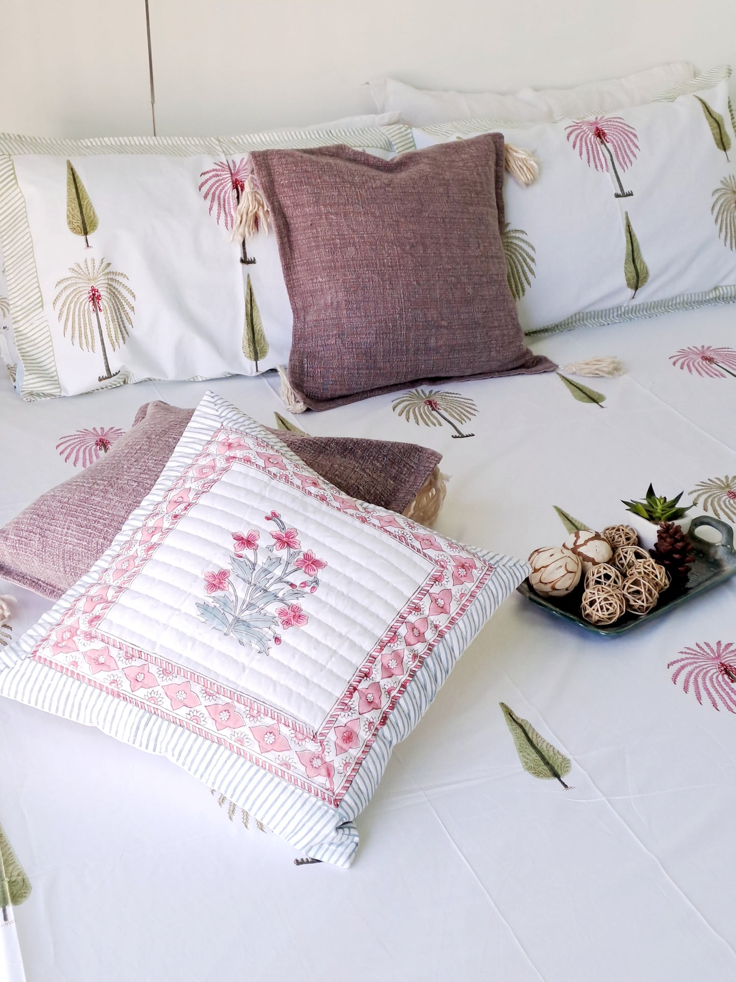 HANDBLOCK PRINT BEDSHEET