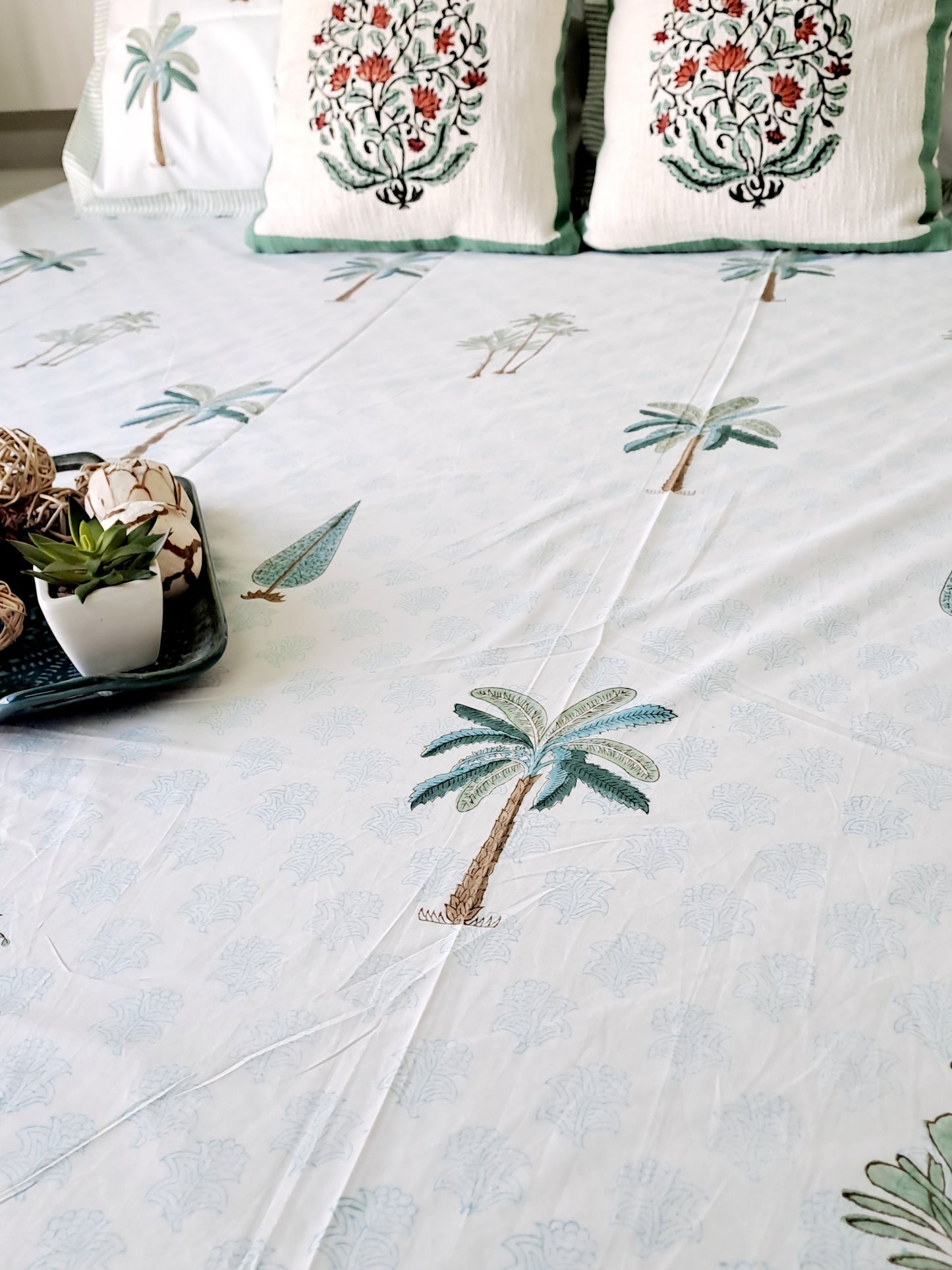 HANDBLOCK PRINT BEDSHEET