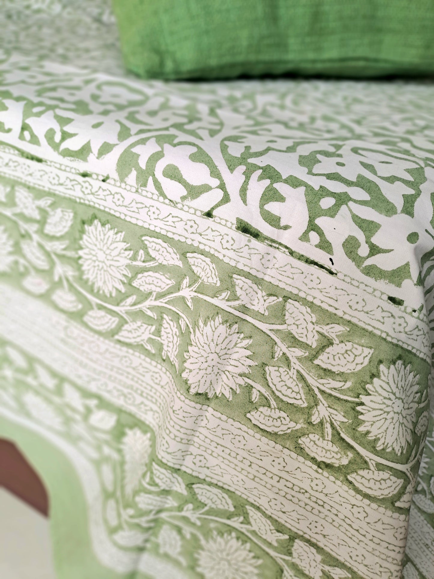 HANDBLOCK PRINT DOUBLE BEDSHEET