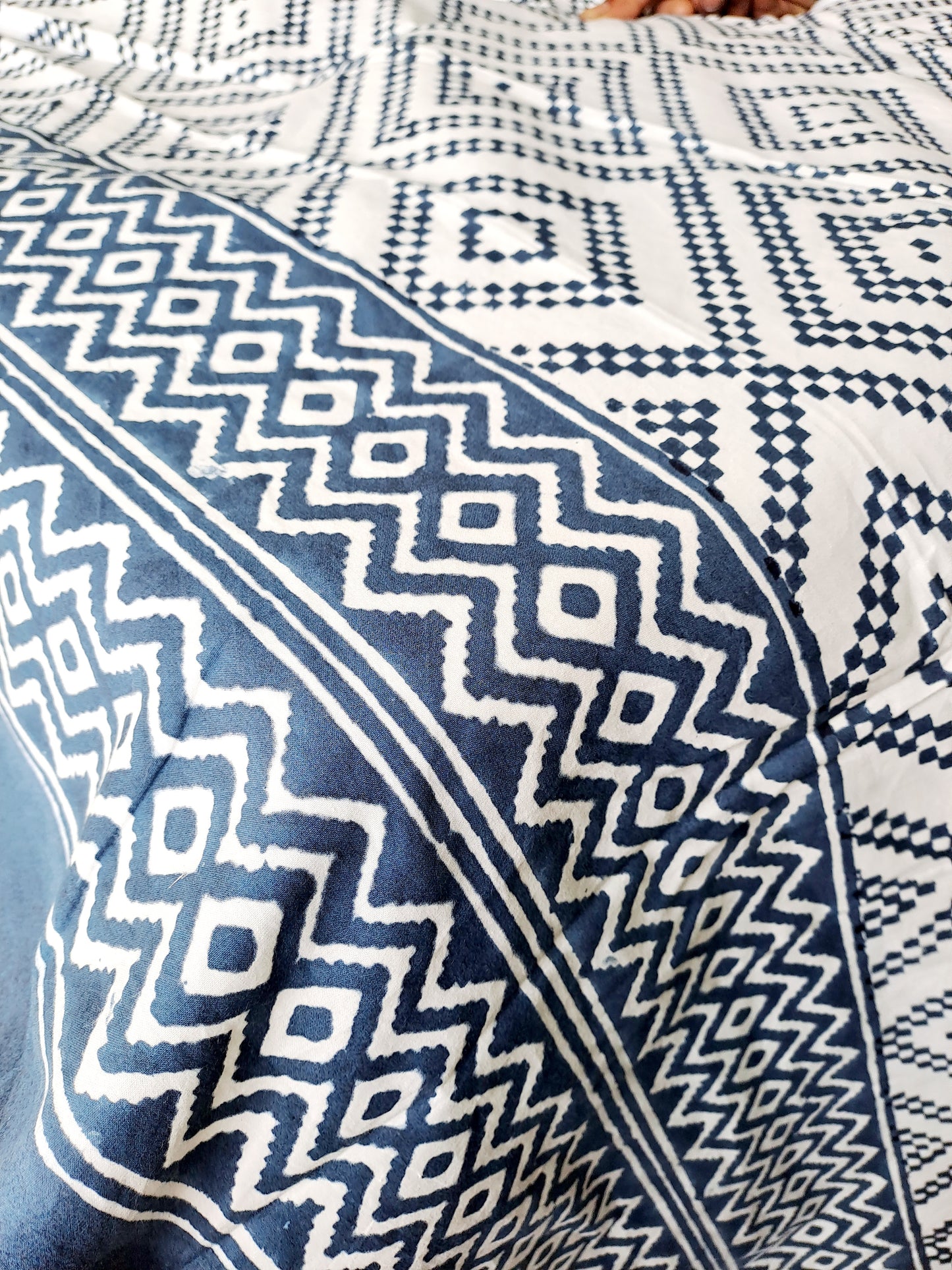 HAND BLOCK PRINT DOUBLE QUILT