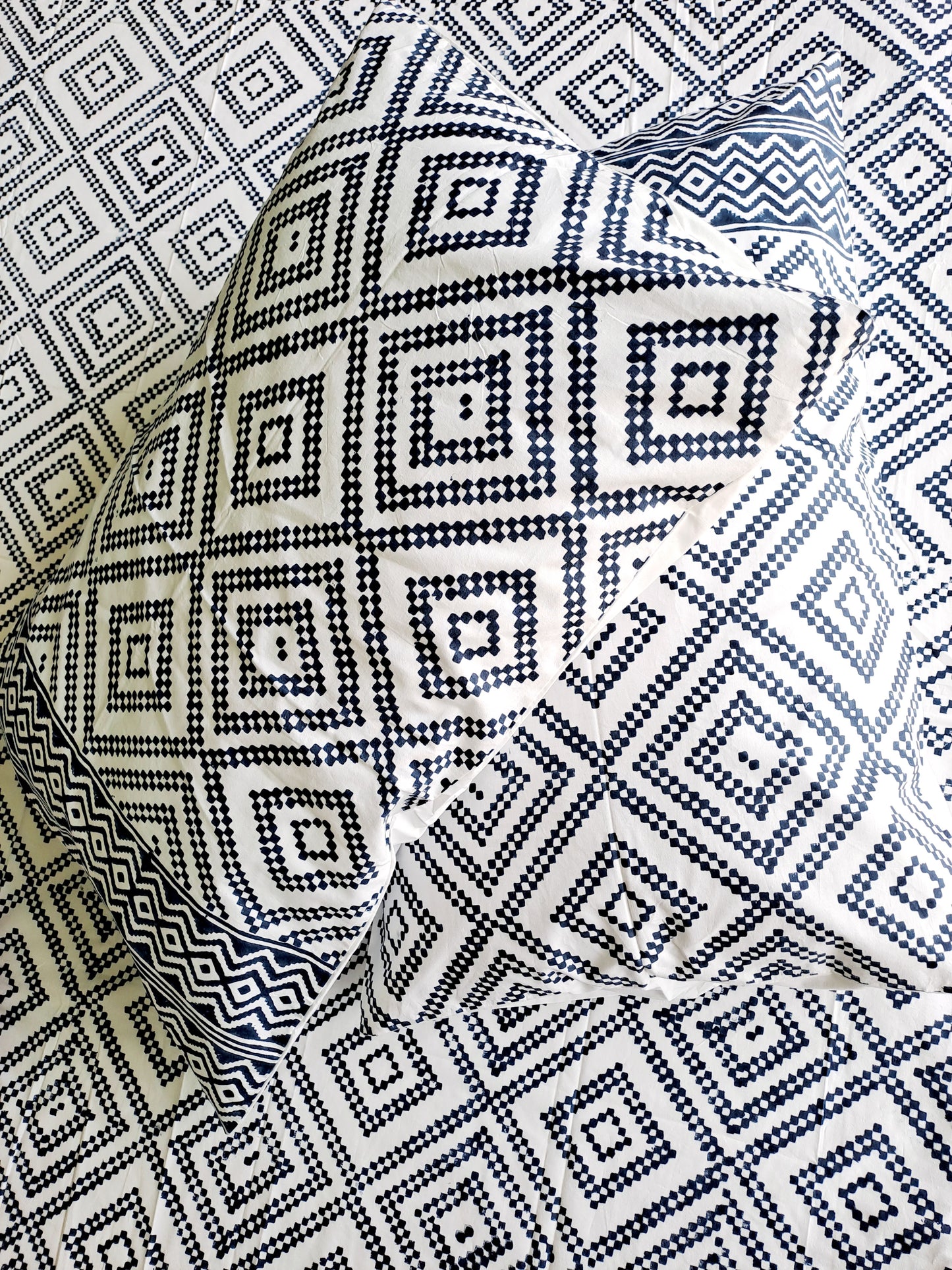 HANDBLOCK PRINT BEDSHEET