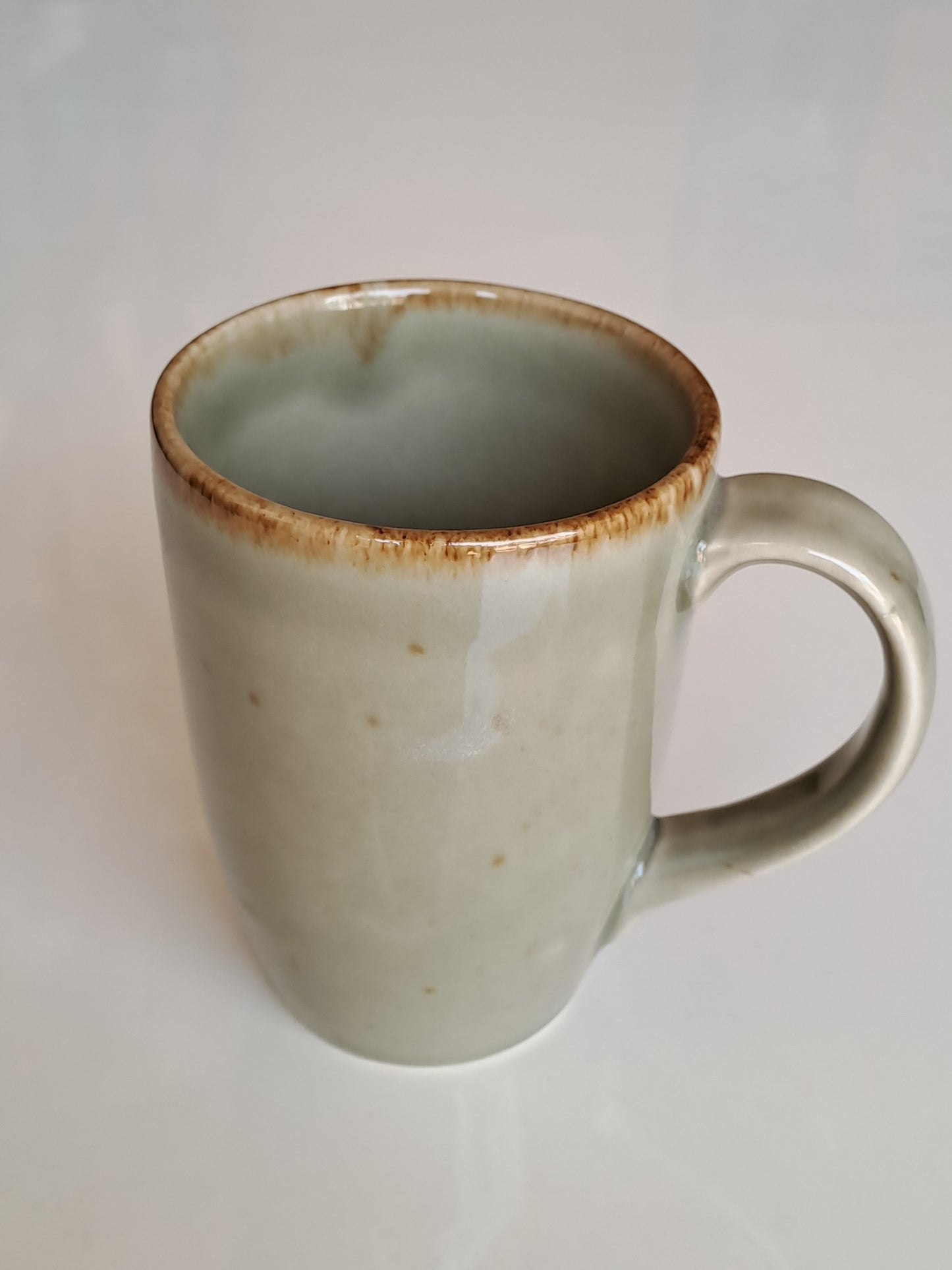 GREEN COLOR CERAMIC MUG/CUP(SET OF 2)