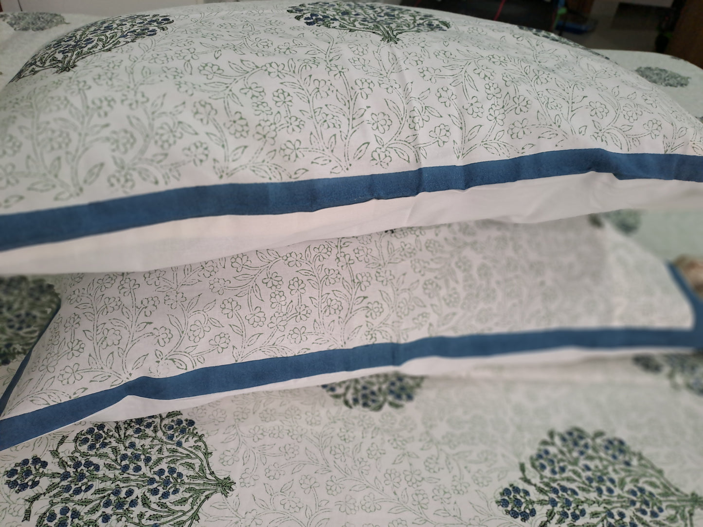 HANDBLOCK PRINT KING SIZE BEDSHEET