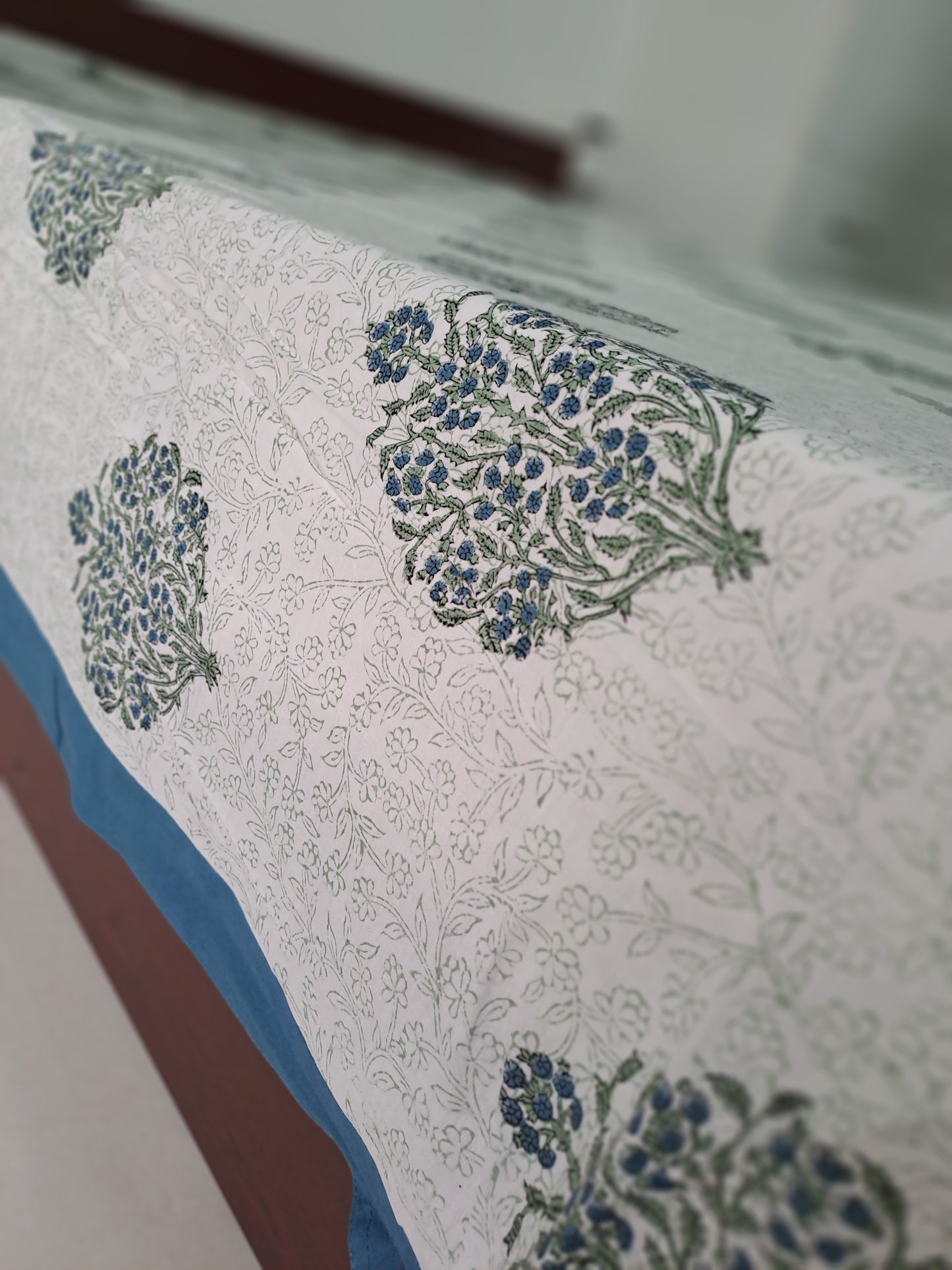 HANDBLOCK PRINT KING SIZE BEDSHEET