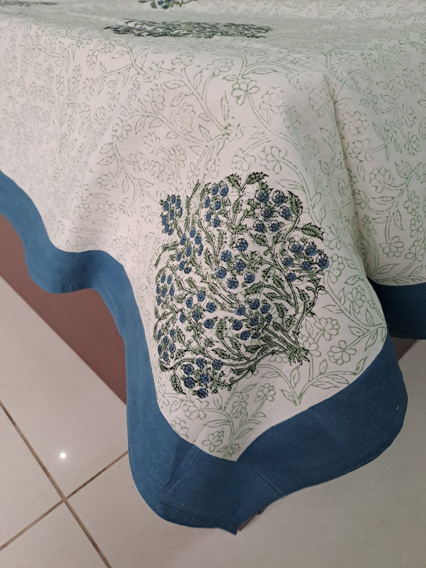 HANDBLOCK PRINT KING SIZE BEDSHEET