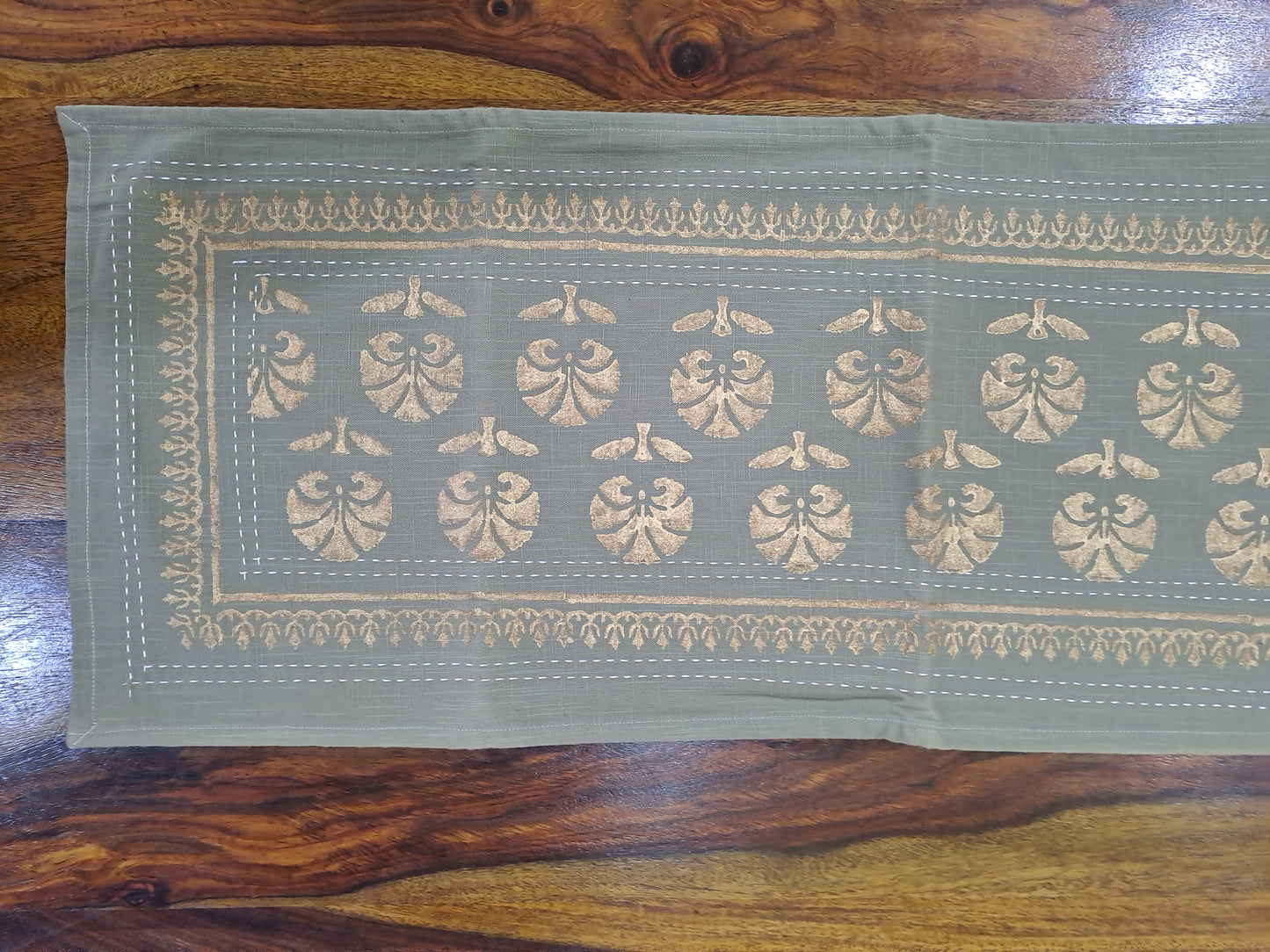 HANDBLOCK PRINT TABLE RUNNER