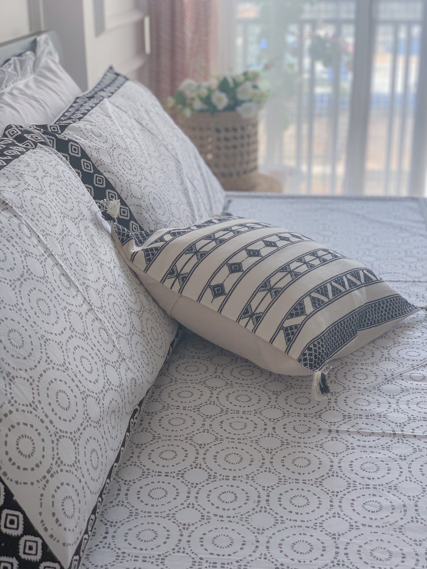 HANDBLOCK PRINT BEDSHEET