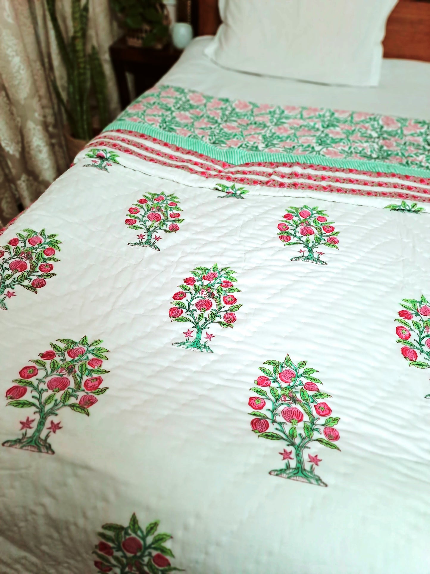 PREMIUM QUALITY HAND BLOCK PRINT DOUBLE QUILT