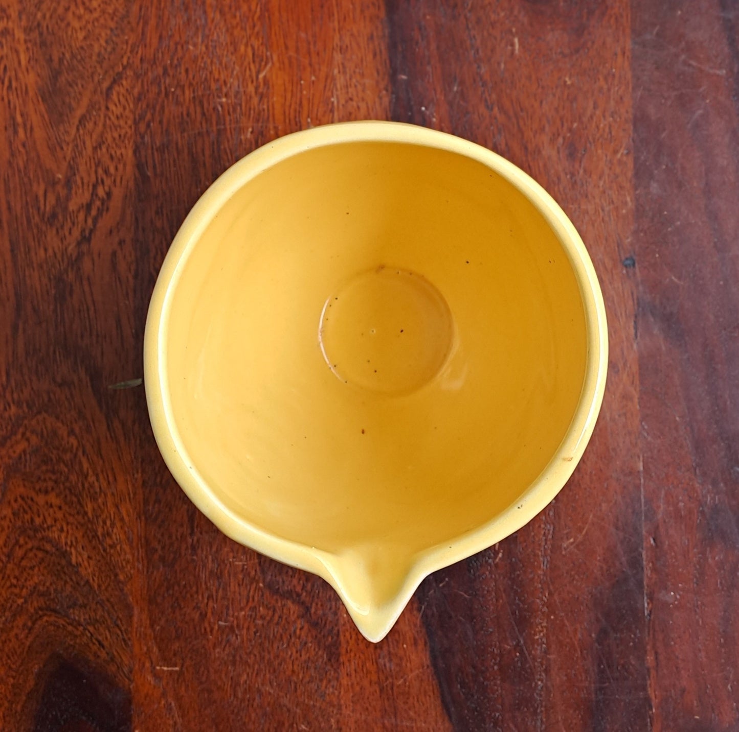 CERAMIC YELLOW SMALL BIRD PLANTER