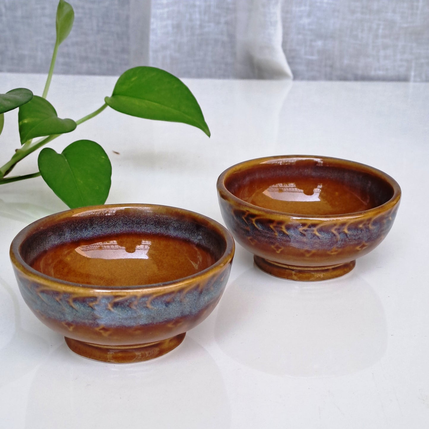 CERAMIC DIP BOWLS (SET OF 2)