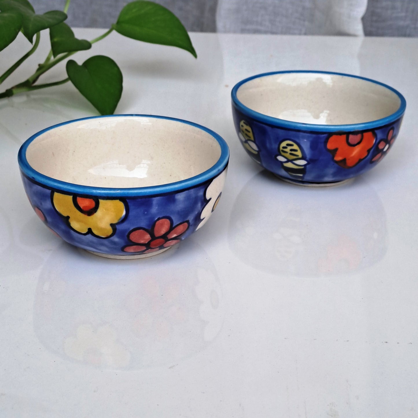 CERAMIC NUTS BOWL (SET OF 2)