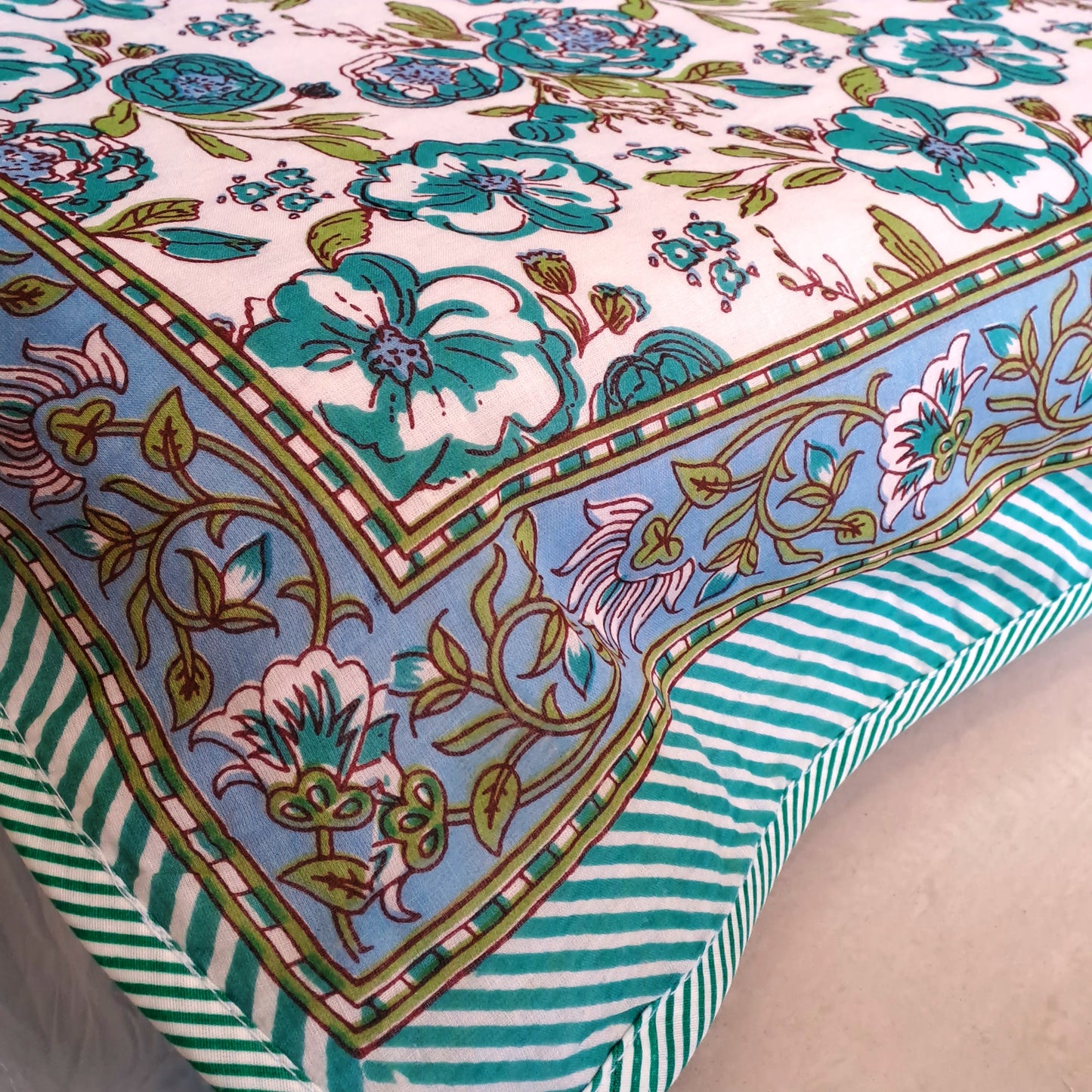 PRINTED SINGLE DOHAR SET OF 2