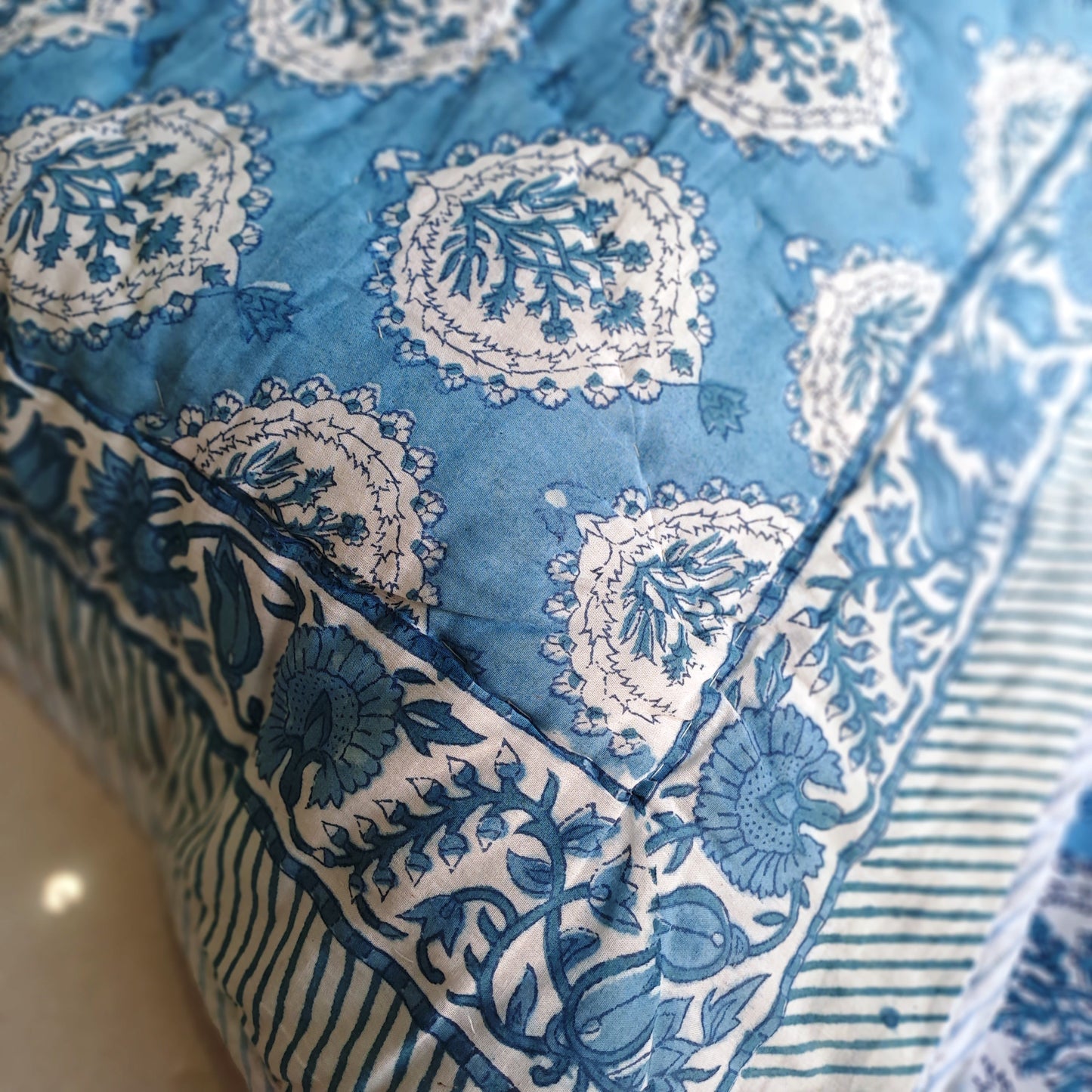 PREMIUM QUALITY HAND BLOCK PRINT DOUBLE QUILT