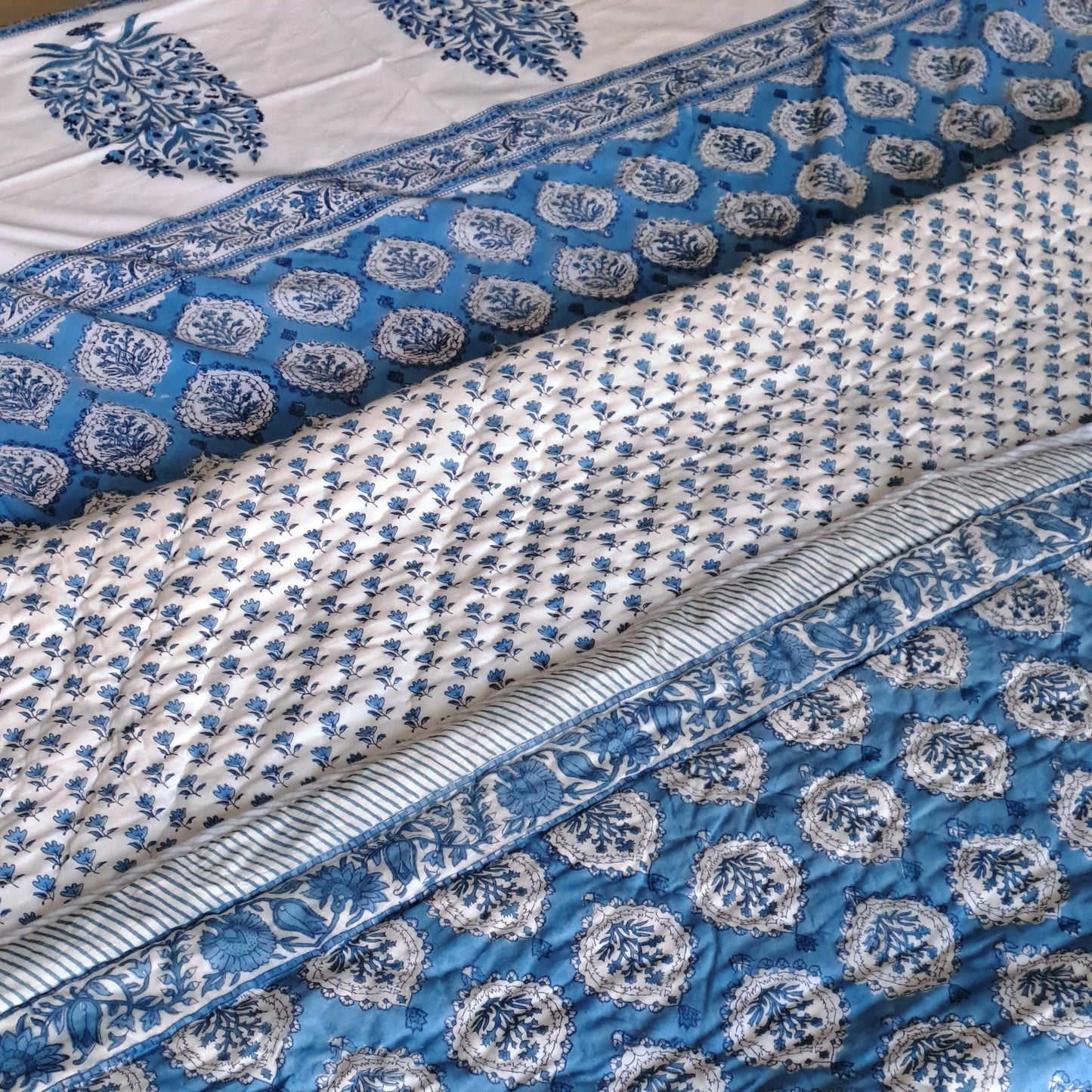 PREMIUM QUALITY HAND BLOCK PRINT DOUBLE QUILT