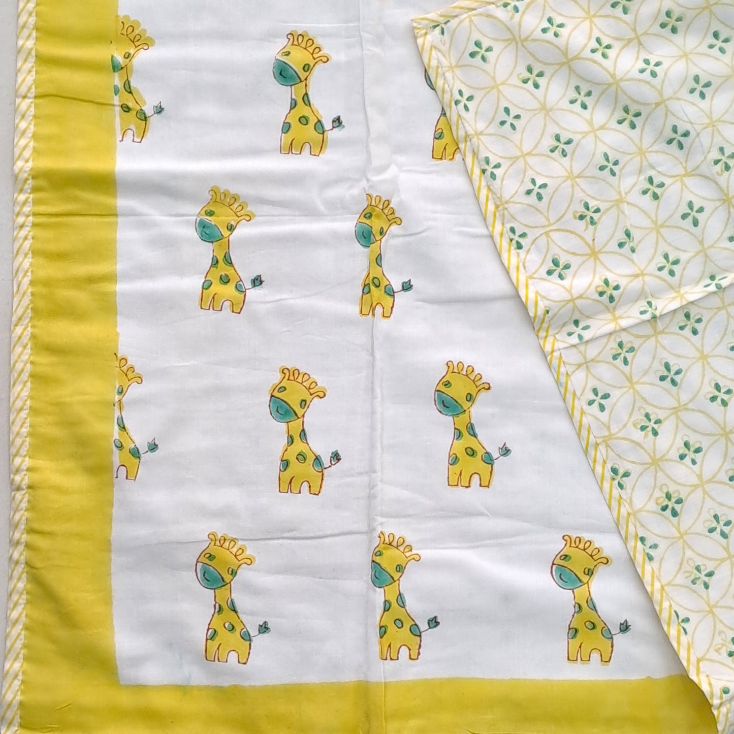 PREMIUM QUALITY HAND BLOCK PRINT BABY DOHAR