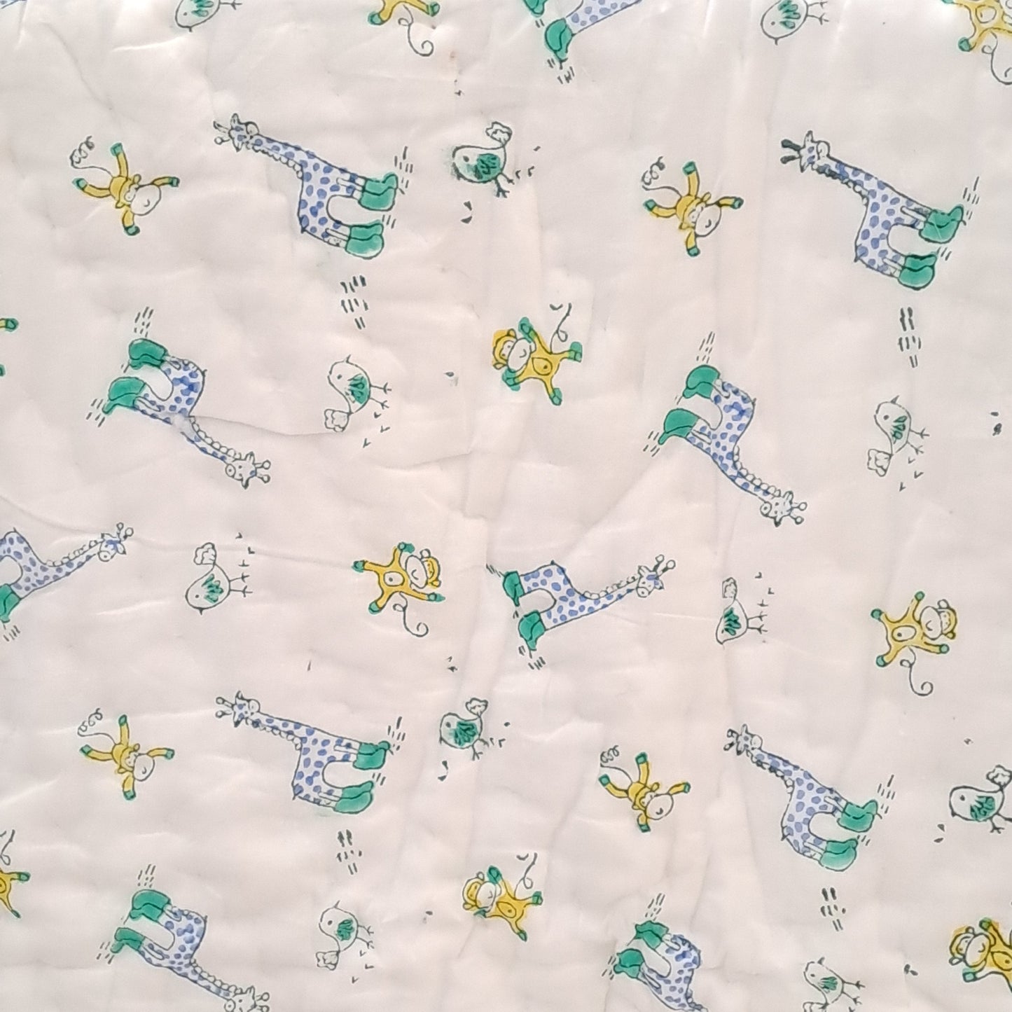 PREMIUM QUALITY HAND BLOCK PRINT BABY QUILT