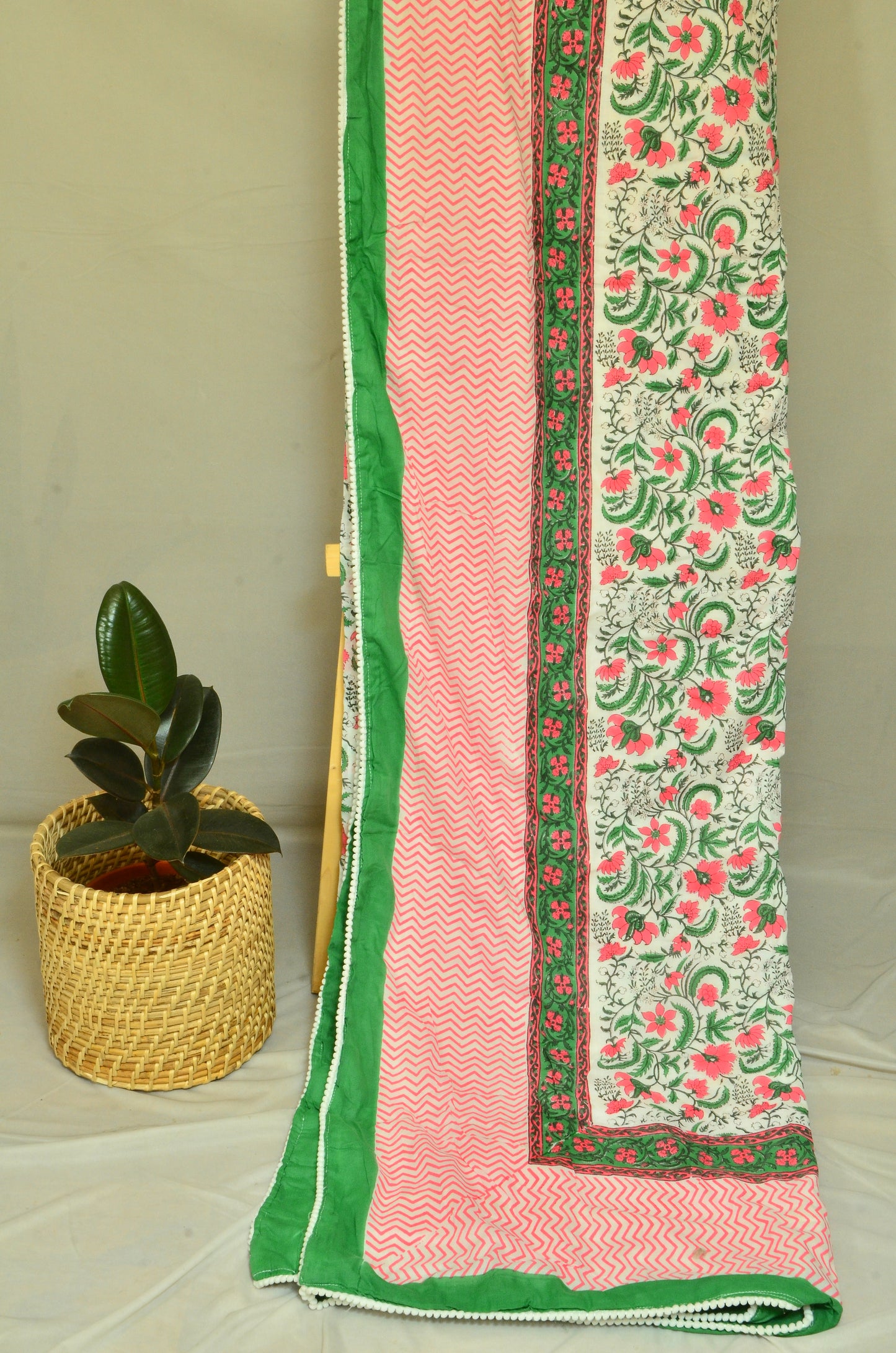 PREMIUM QUALITY HAND BLOCK PRINT DOUBLE DOHAR