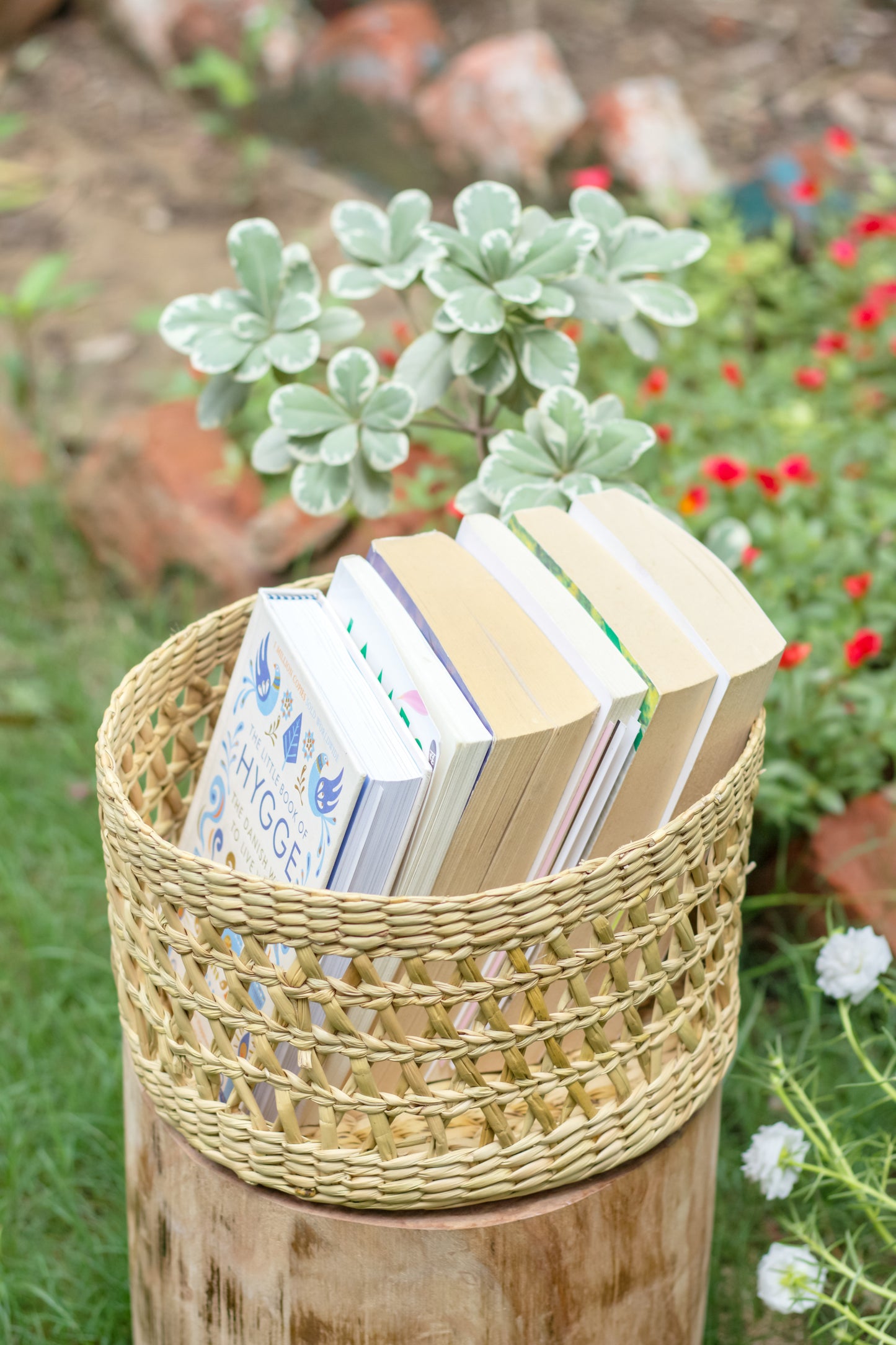 Kauna Grass Jali basket