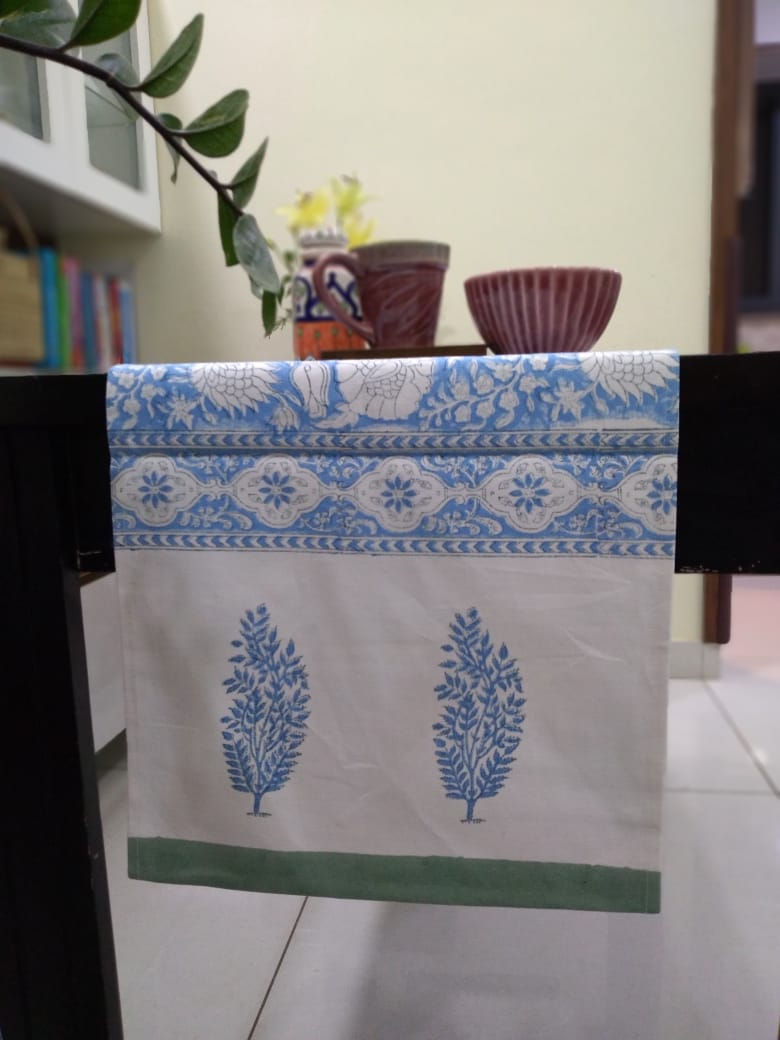 HANDBLOCK PRINT TABLE RUNNER