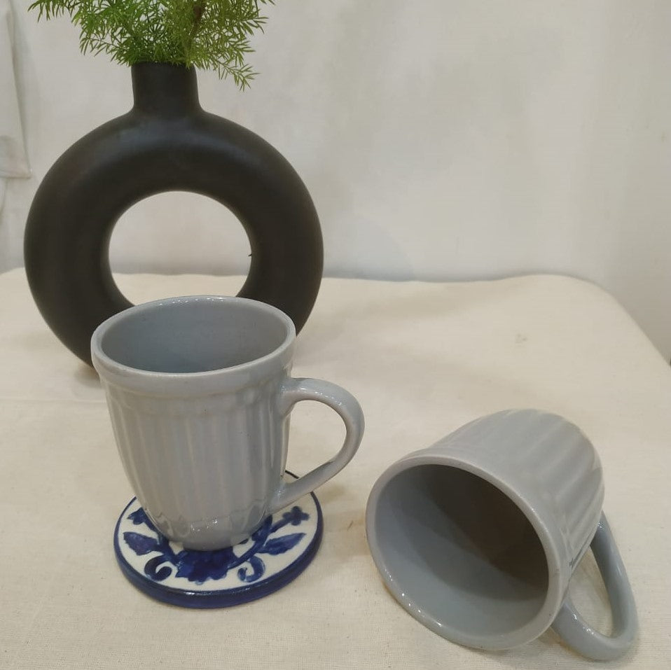 GREY COLOR MUG/CUP (SET OF 2)