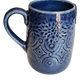 BLUE COLOR CERAMIC MUG/CUP (SET OF 2)