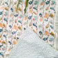 HANDBLOCK PRINTED REVERSIBLE COTTON KIDS (SINGLE) QUILT