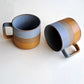BROWN AND BLUE COLOR MUG/CUP(SET OF 2)
