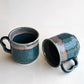 GREEN COLOR CERAMIC MUG/CUP (SET OF 2)