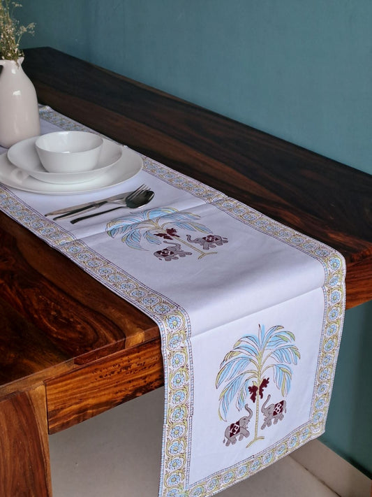 HANDBLOCK PRINT TABLE RUNNER